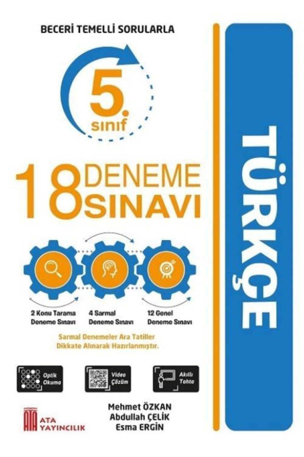 5. Sınıf 18 Deneme Sınavı Türkçe