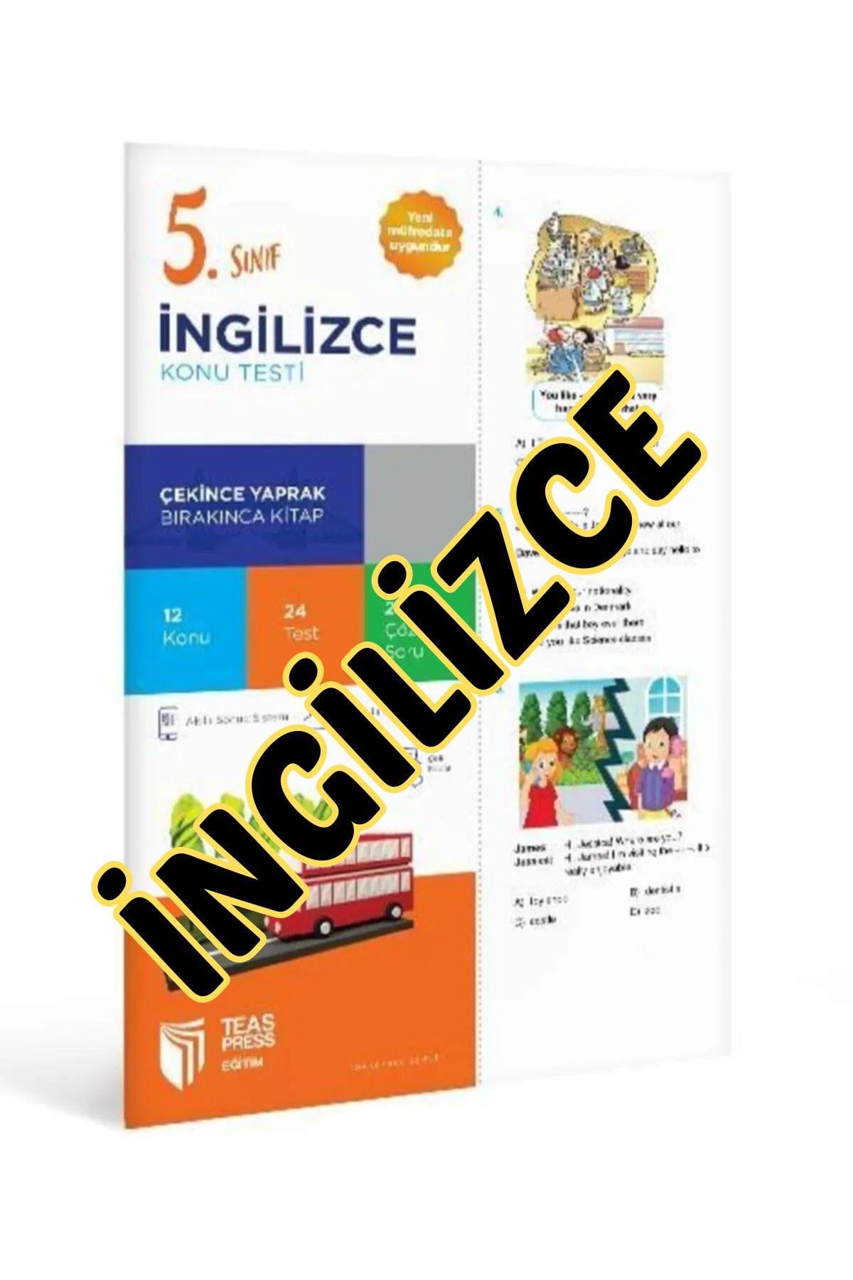 5. Sınıf Ingilizce Konu Testleri ( Yaprak Test )