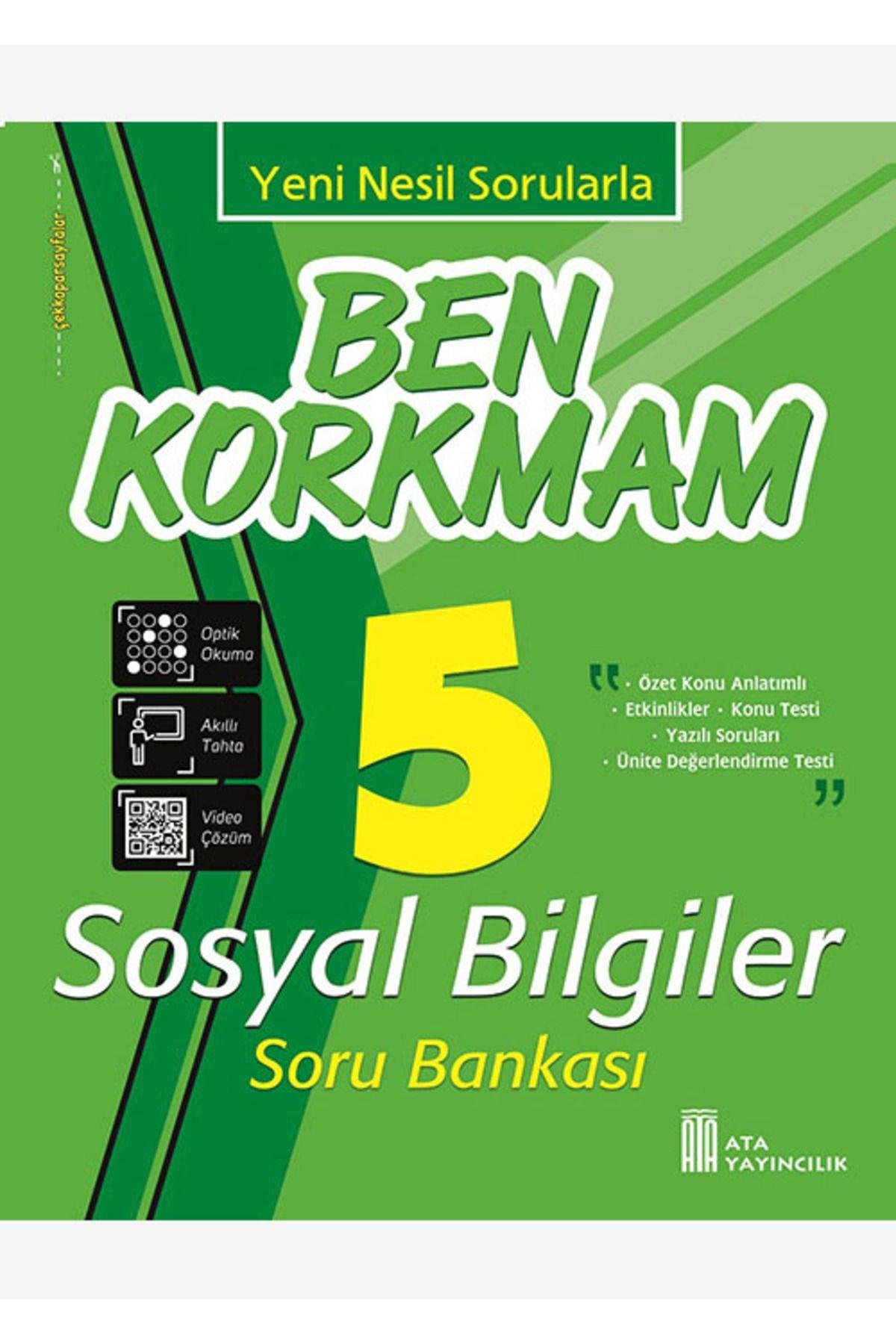 5. Sınıf Ben Korkmam Sosyal Bilgiler Soru Bankası