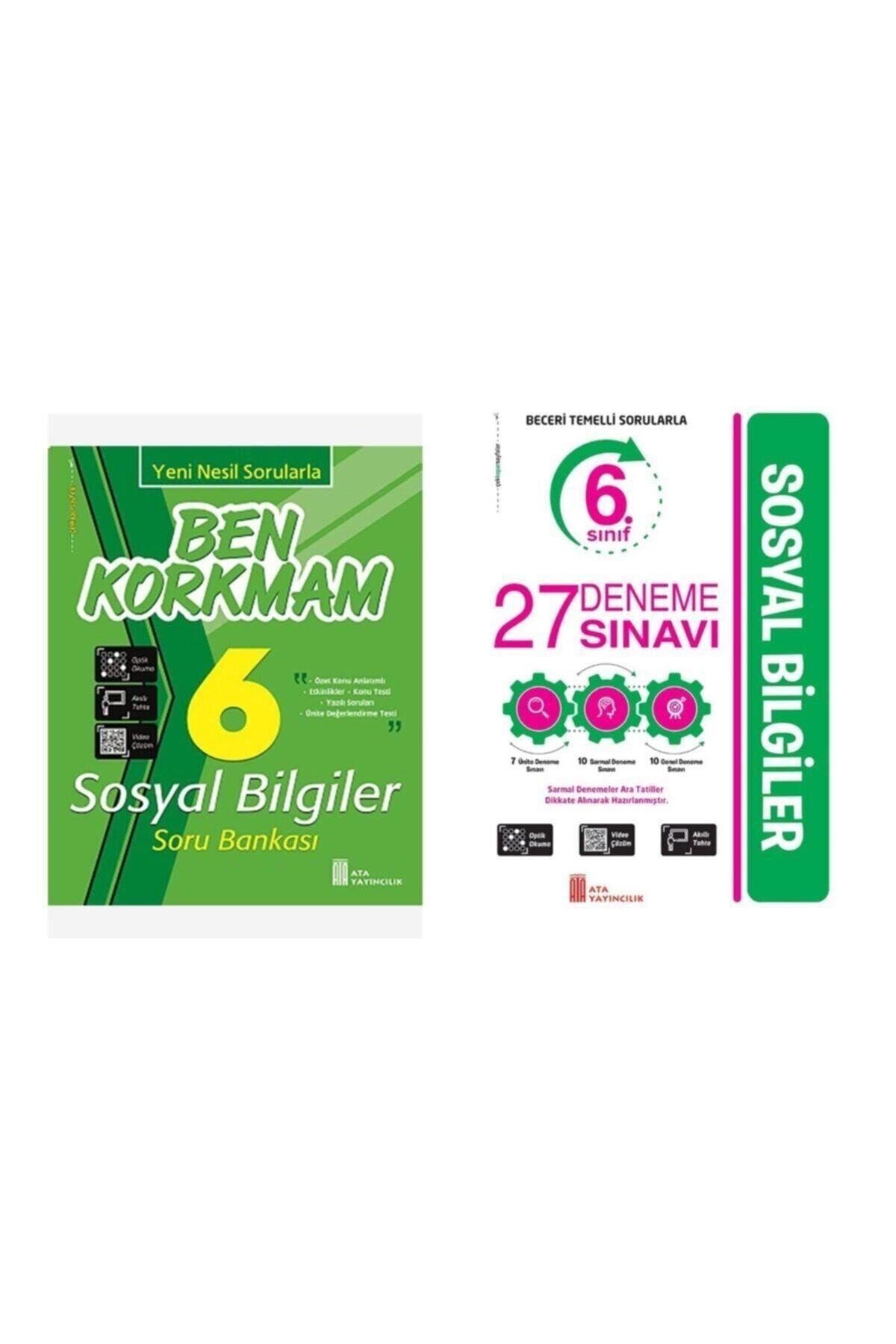 6.sınıf Ben Korkmam Sosyal Bilgiler Soru Bankası Ve 27 Deneme Sınavı