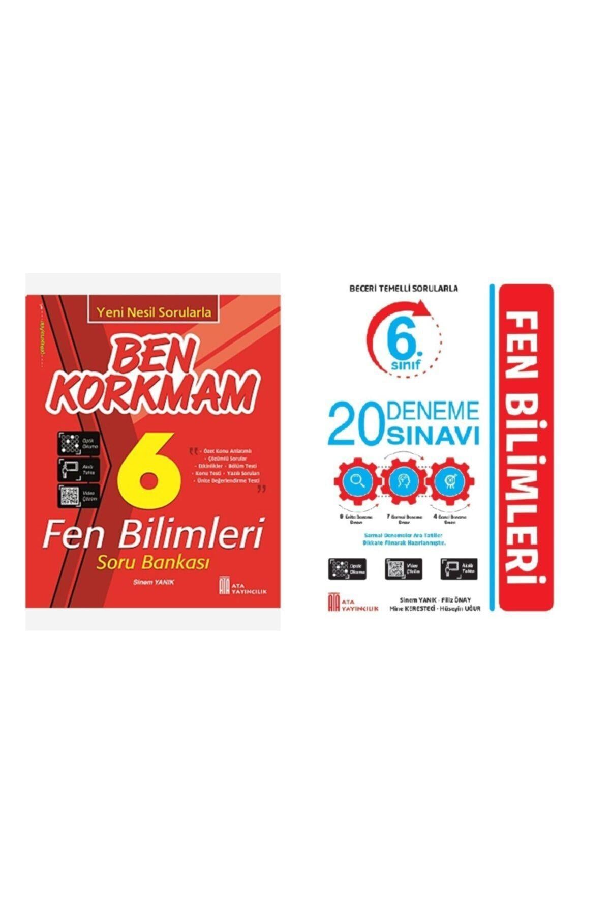 6.sınıf Ben Korkmam Fen Bilimleri Soru Bankası Ve 20 Deneme Sınavı