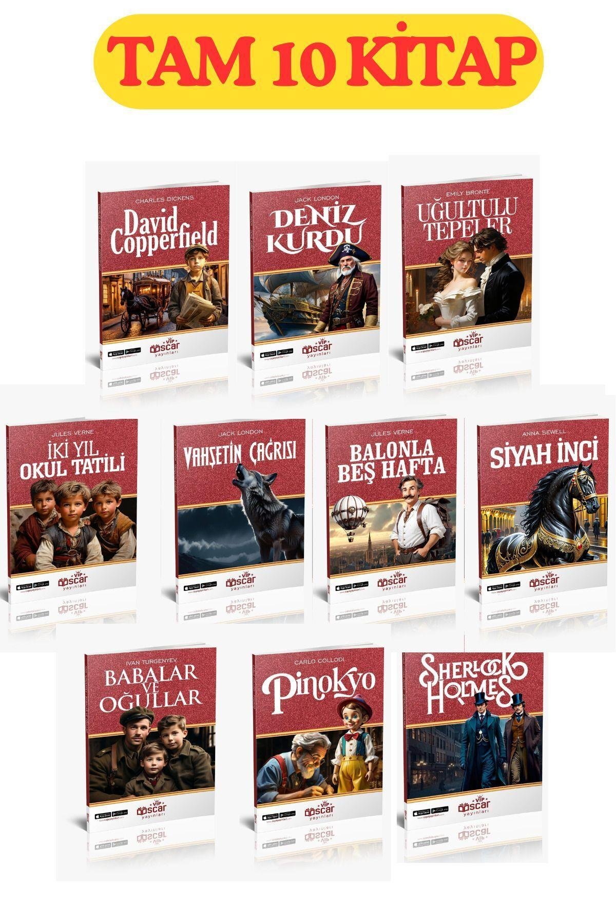 9-13 Yaş Için 100 Temel Eser Tam 10 Kitap