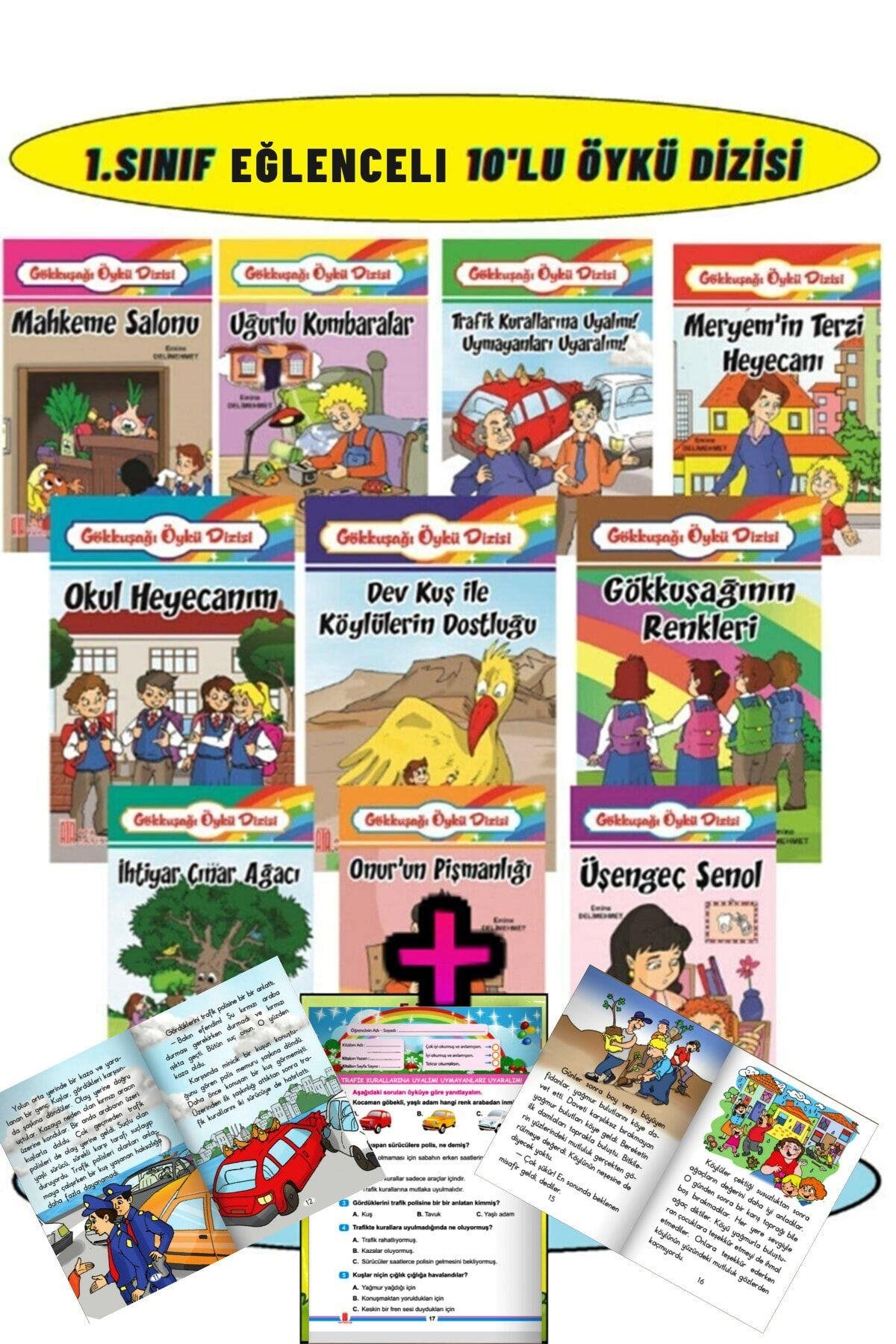 Ata 1.sınıflar Öykü Dizisi (10 Kitap)+değerlendirme Soru Kitapçığı