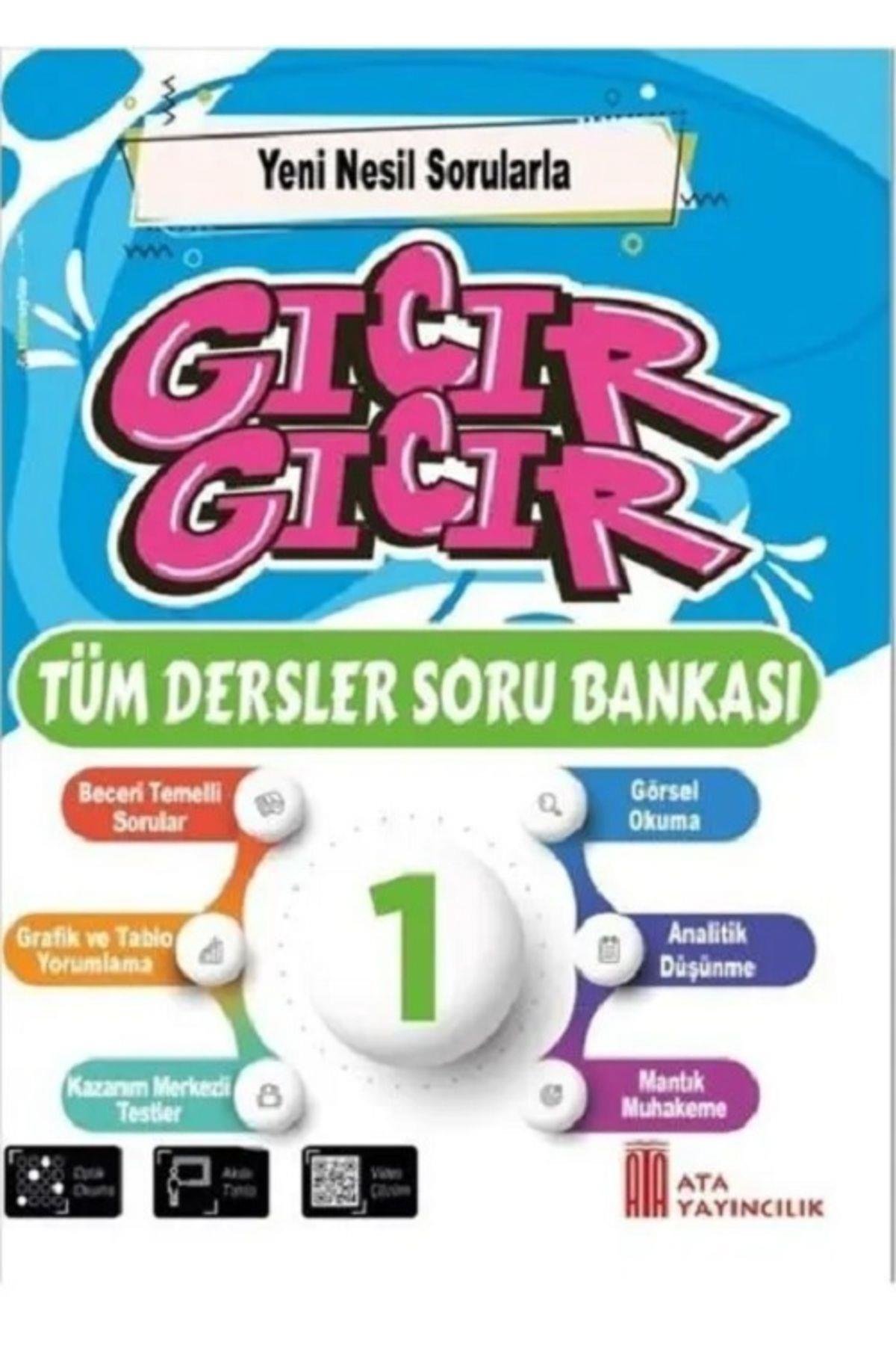 Ata 1.sınıf 2.dönem Gıcır Gıcır Türkçe Problemler Tüm Dersler Soru Bankası