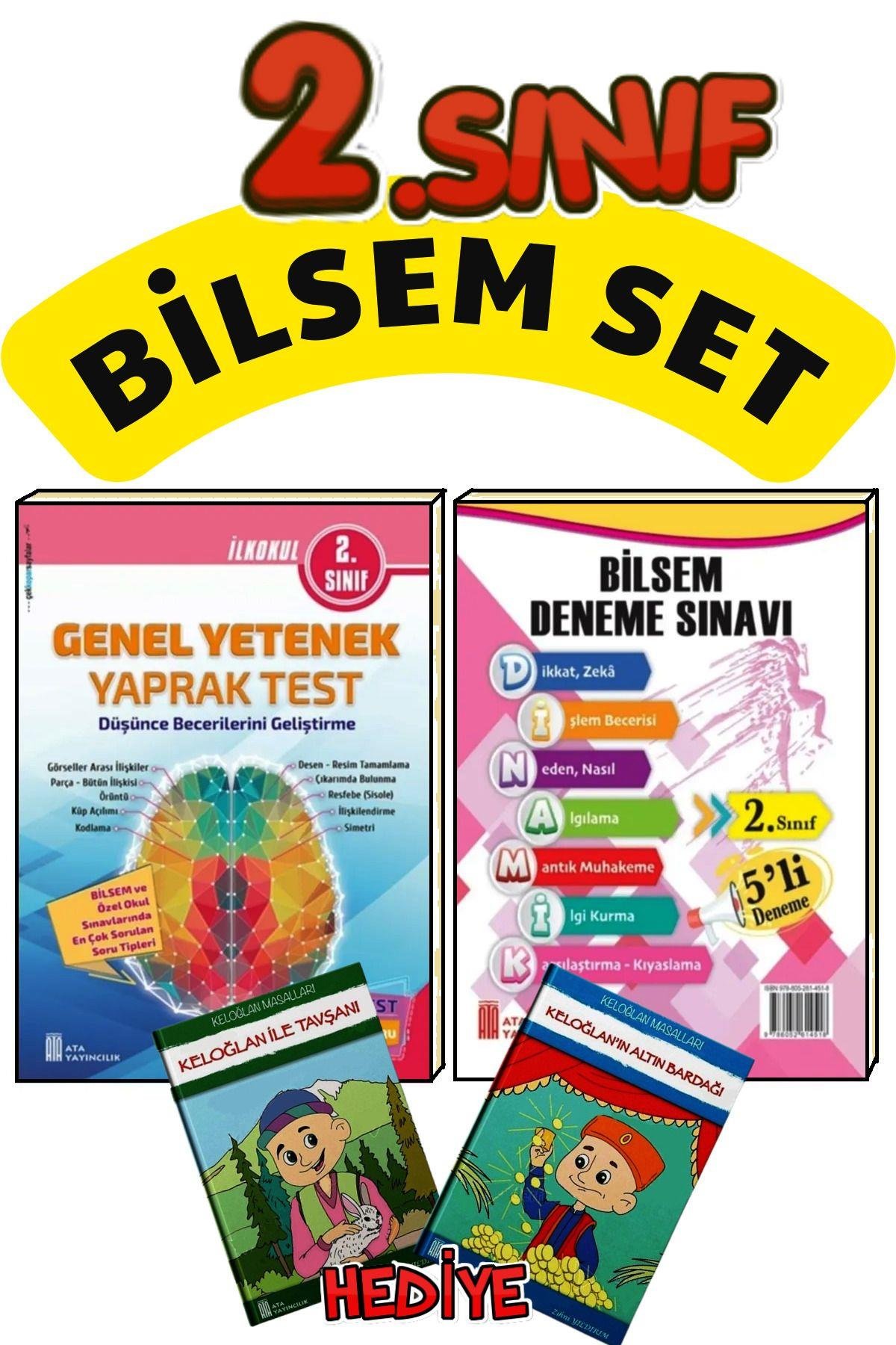 Ata 2.sınıf Bilsem Sınavlarına Hazırlık Süper hazırlık seti deneme sınavı soru hikayeler