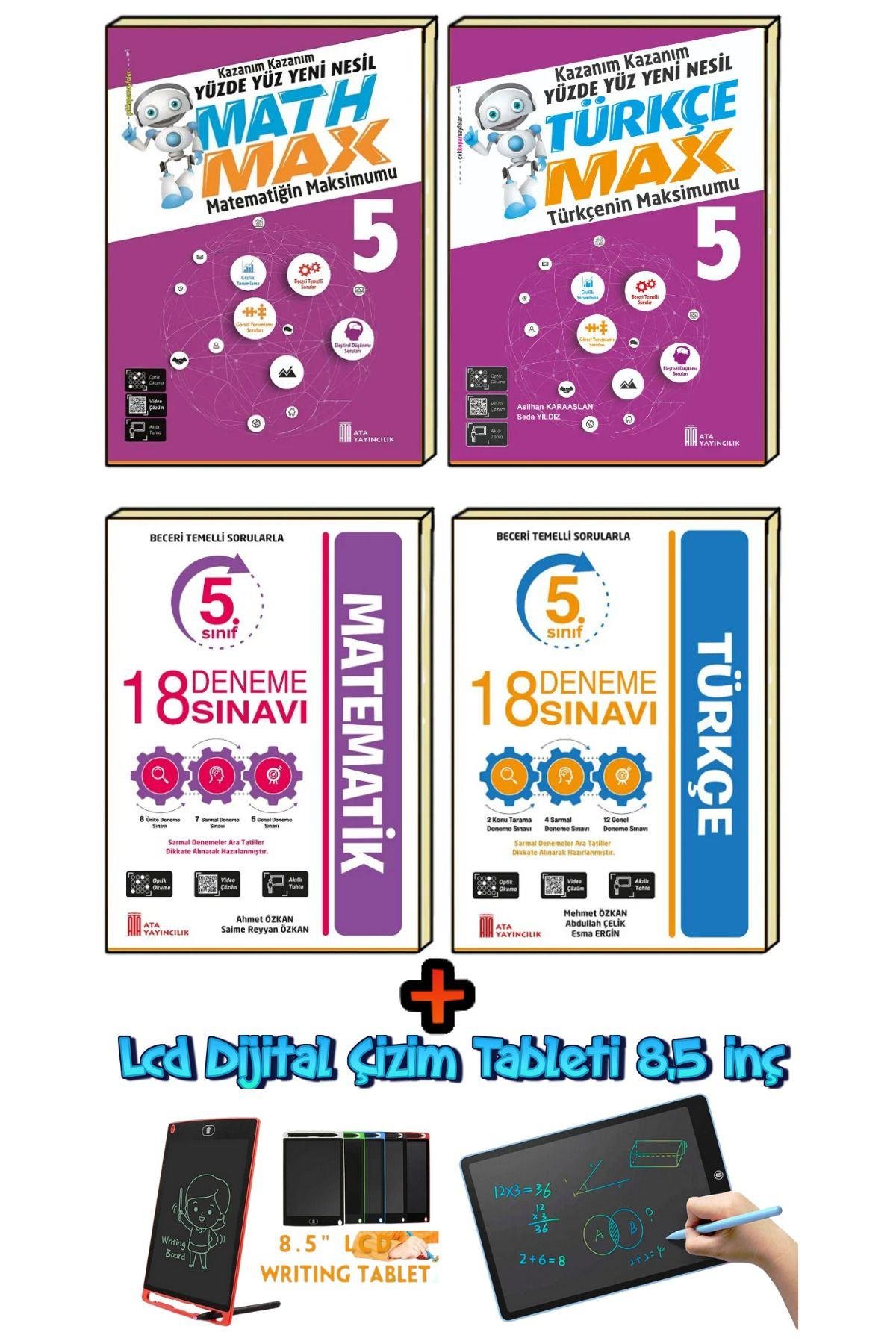 Ata 5.sınıf Yeni Nesil Türkçe-matematik-fen Bilimleri-sosyal Bilgiler Deneme Ve Soru Bankası Seti