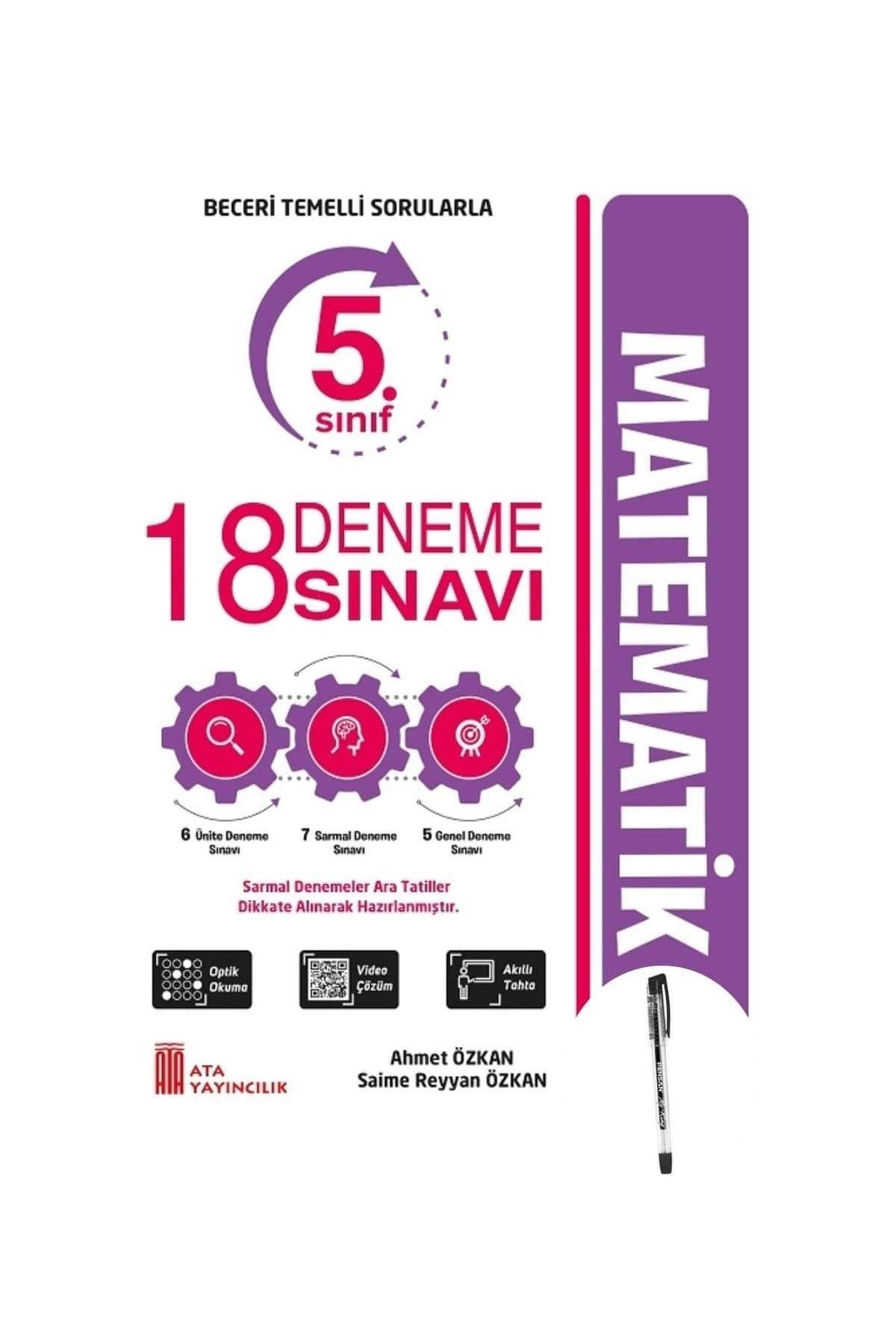 Ata Yayınları 5. Sınıf 18 Deneme Sınavı Matematik