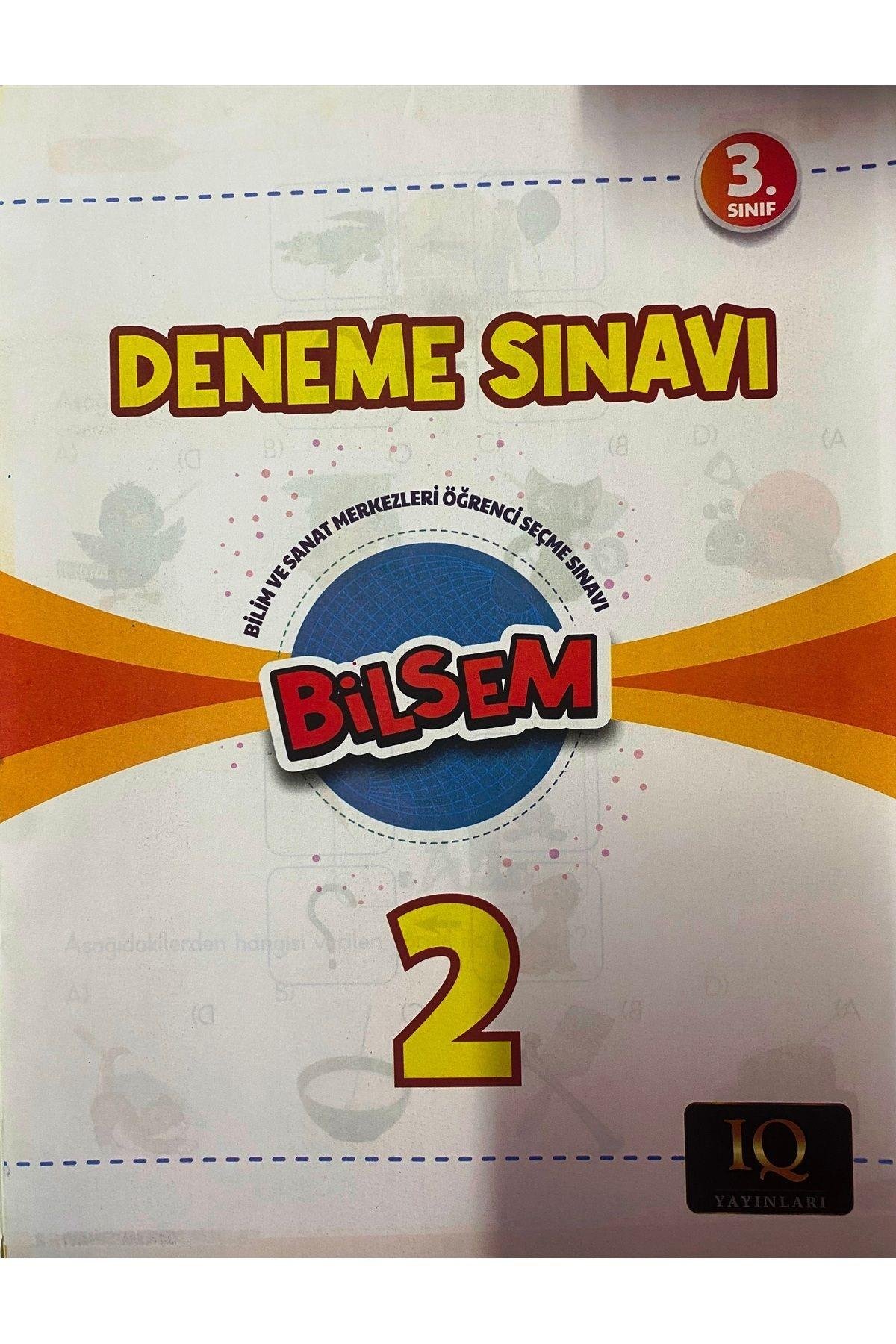 Bilsem 3.sınıf Hazırlık Seti Konu Anlatımlı Soru Çözümlü Ve 4'lü Fasikül Deneme Sınavı