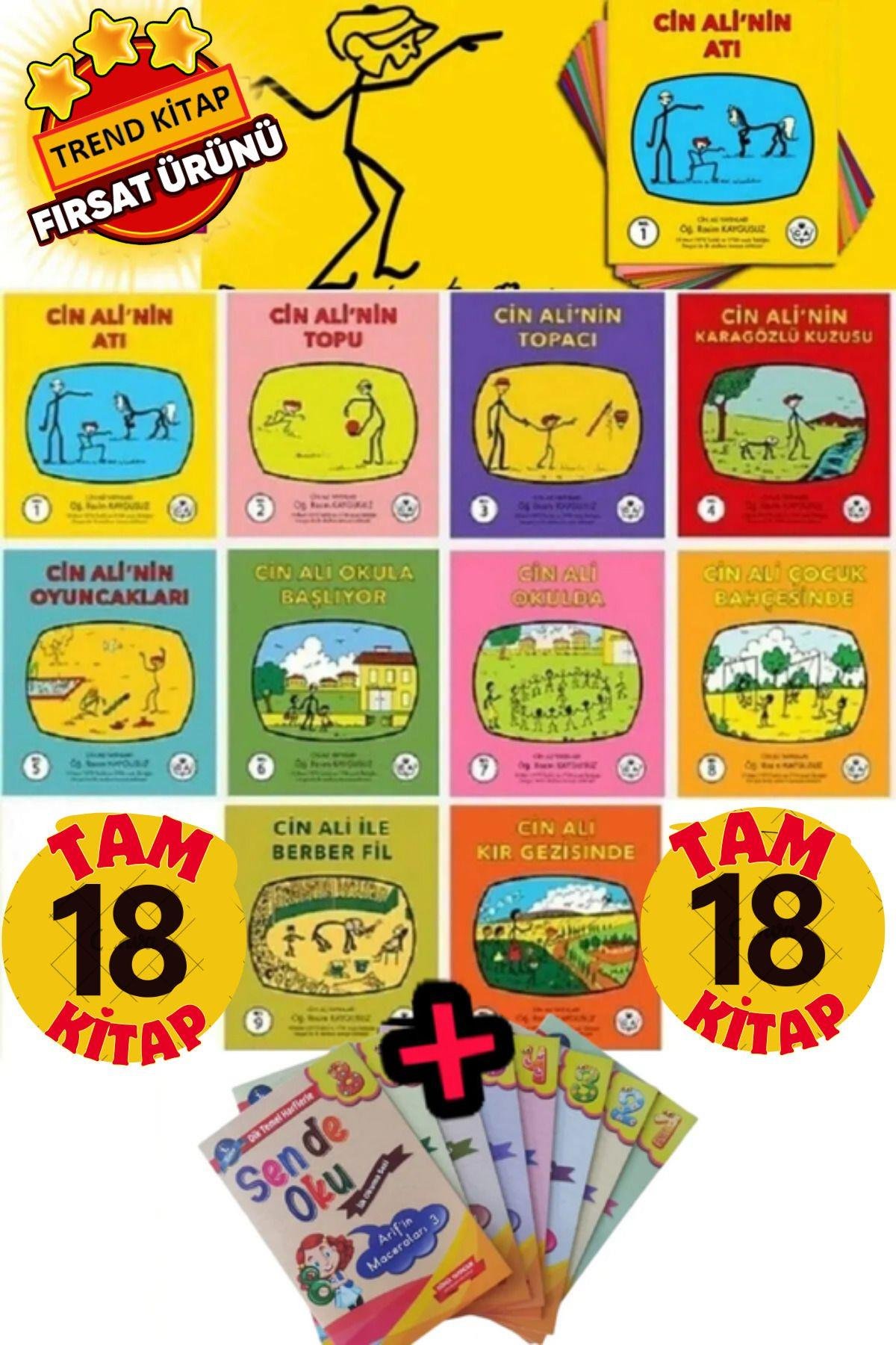 Cin Ali Serisi 10 Kitap Set