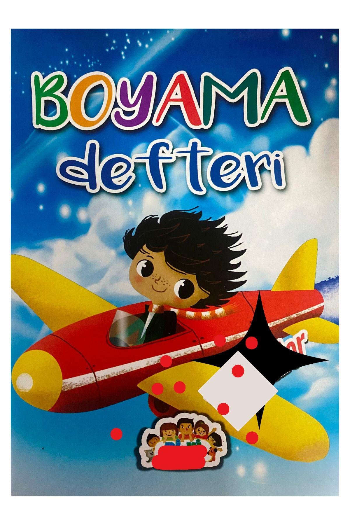 Eğitici Öğretici Boyama Defteri - Ince Boyama 1 Kitap