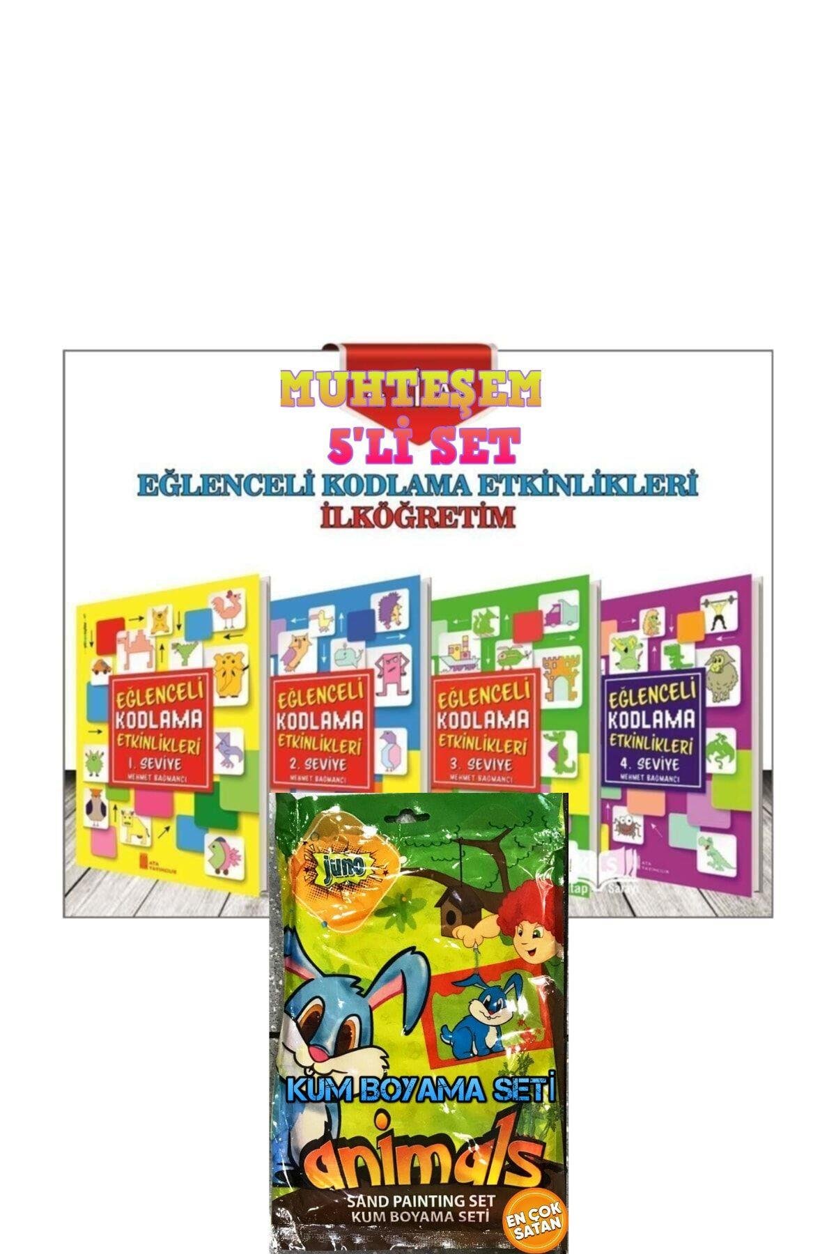 Eğlenceli Kodlama Etkinlikleri 4 Kitap Set Ata Yayınları