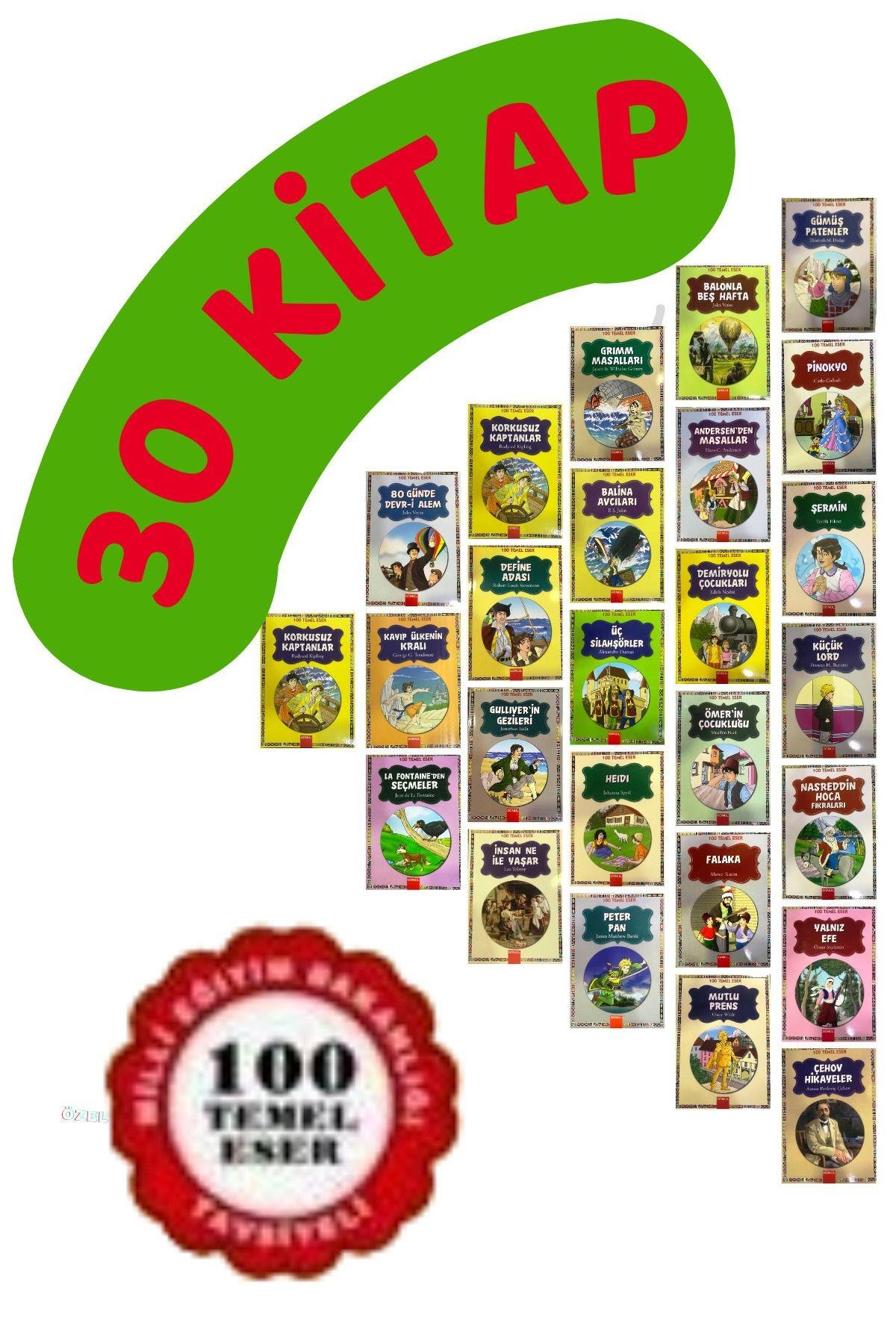 Gönül Ilk Ve Ortaokul 100 Temel Eser Set 30 Kitap