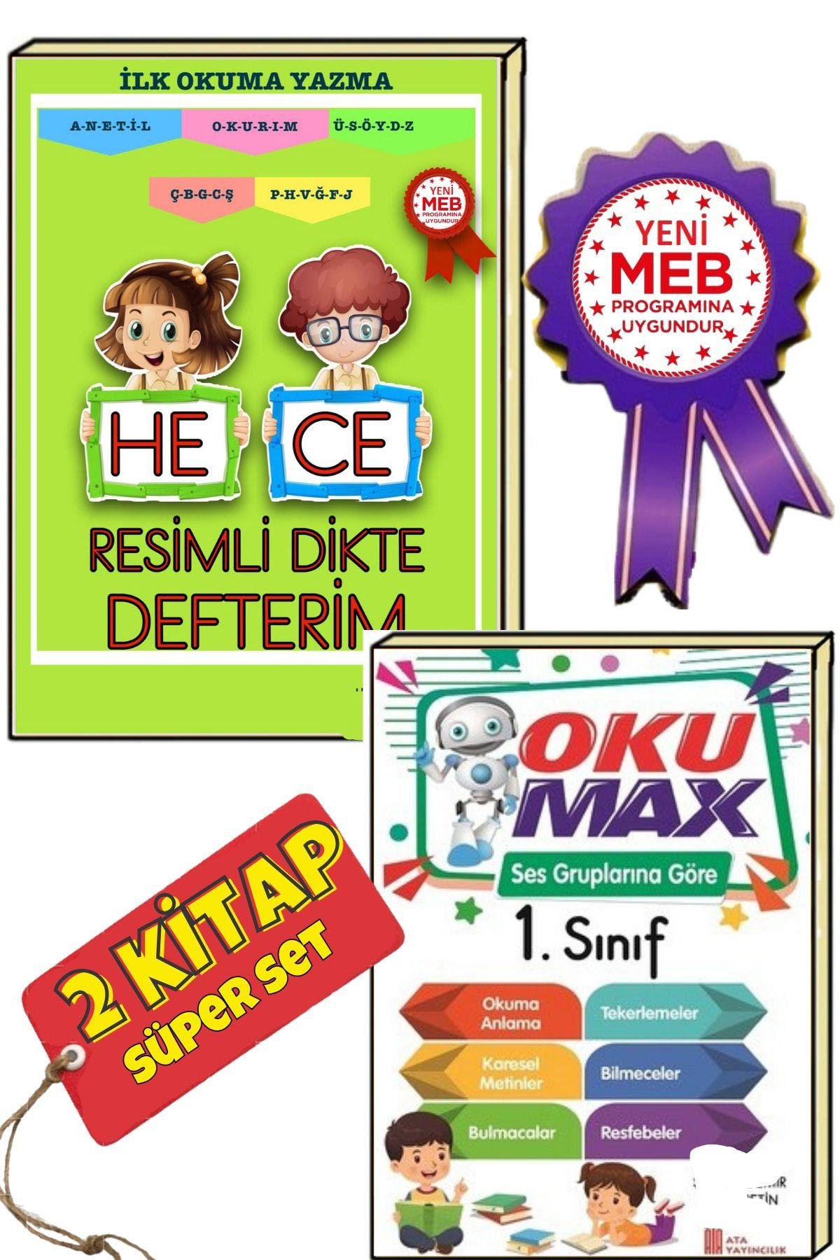 Hızlı Okuma He-ce (UYGULAMALI KARESEL METİNLERLE) Kolay Okuma Seti