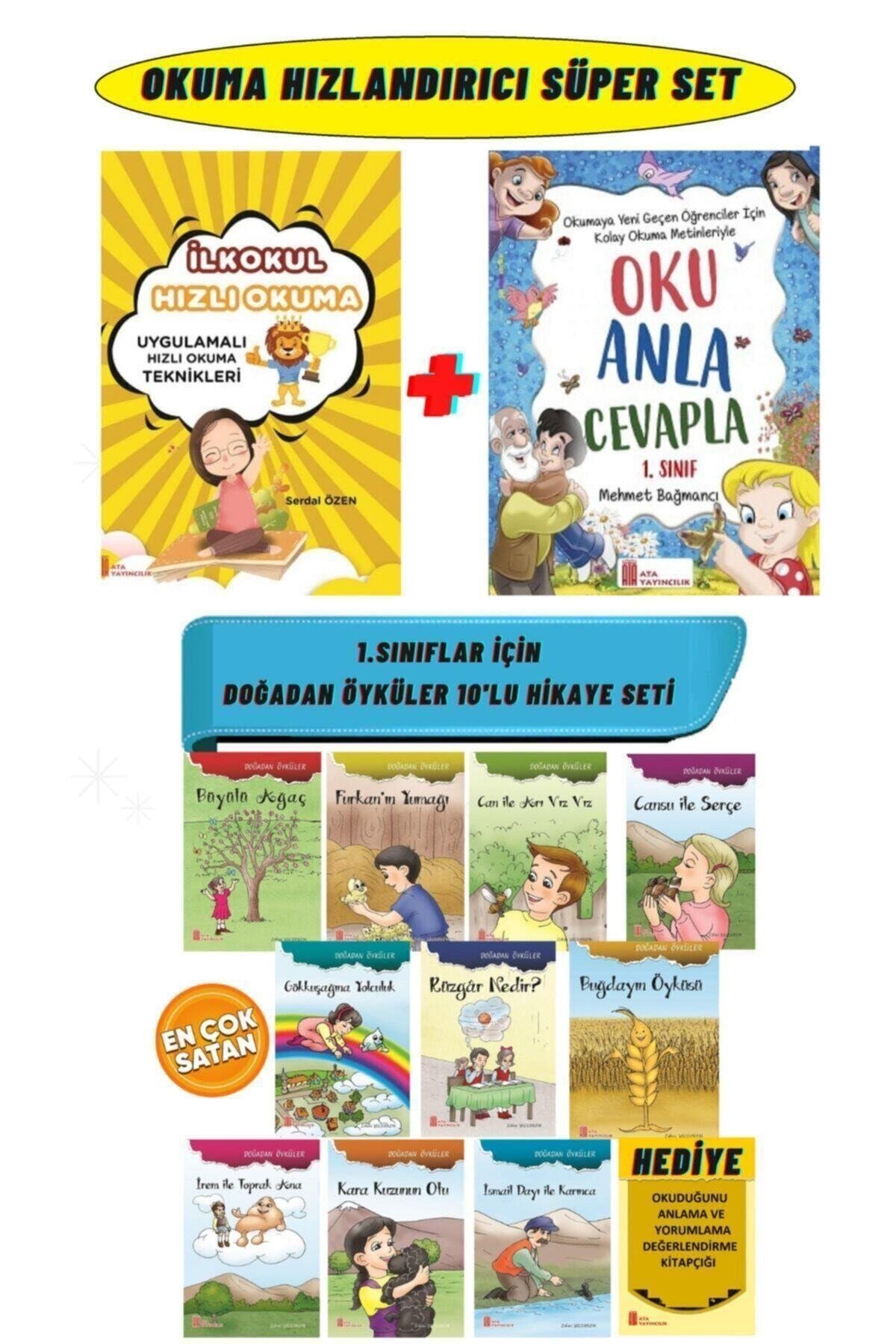 Hızlı Okuma+oku Anla Cevapla+doğan Öyküler 10'lu Hikaye Seti