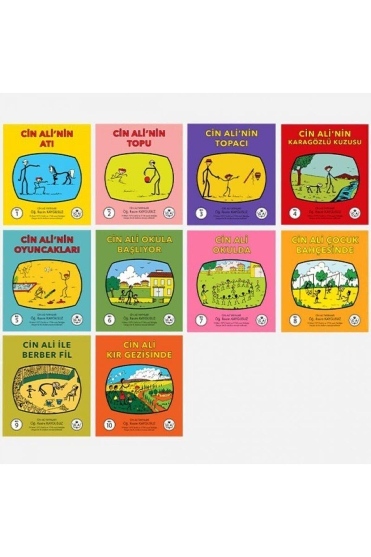 İn Ali Kitap Seti (10 KİTAP TAKIM)ve Elakin Ilk Okuma Yazma Seti