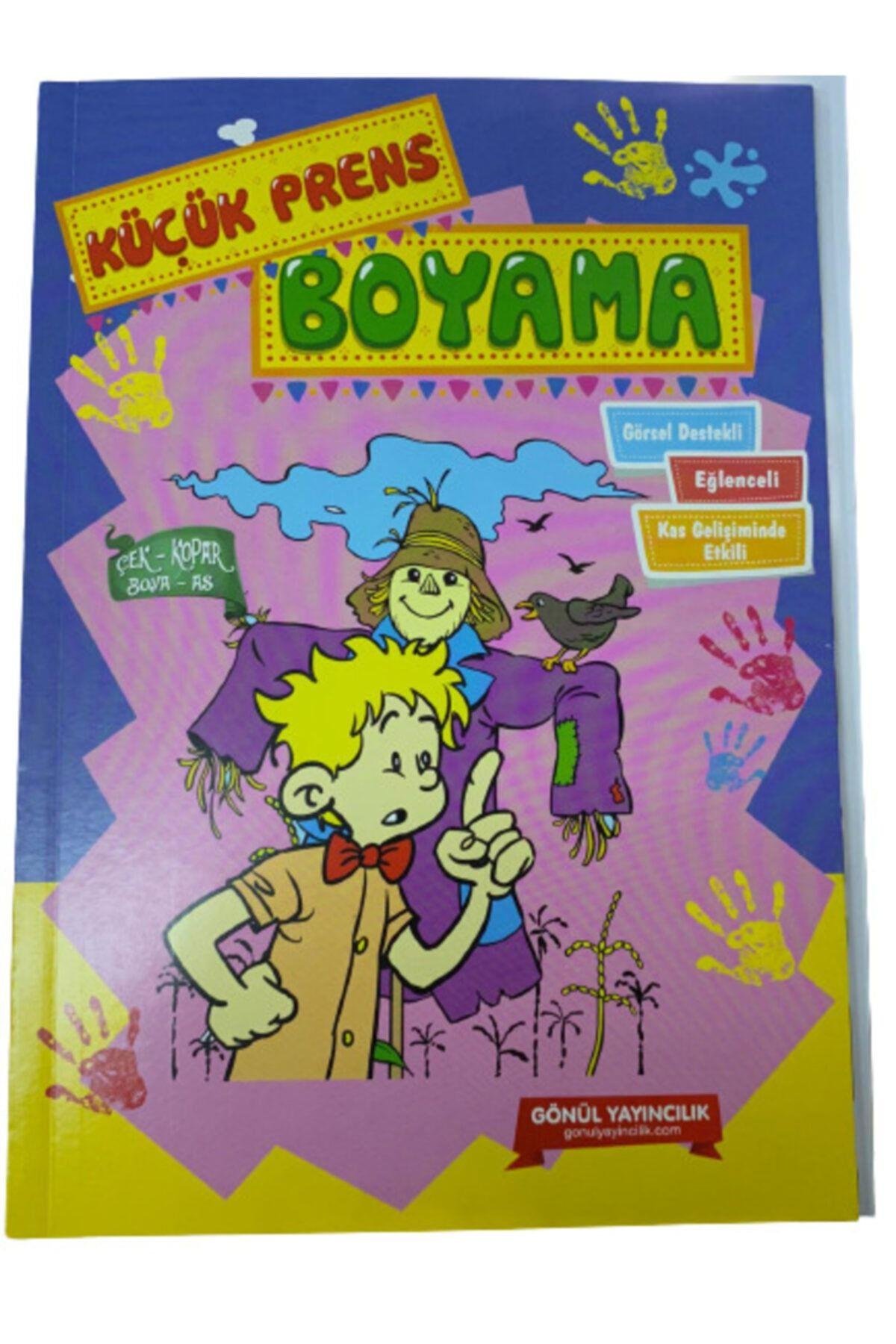 Küçük Prens Çek Kopart Boyama Kitabı Mavi