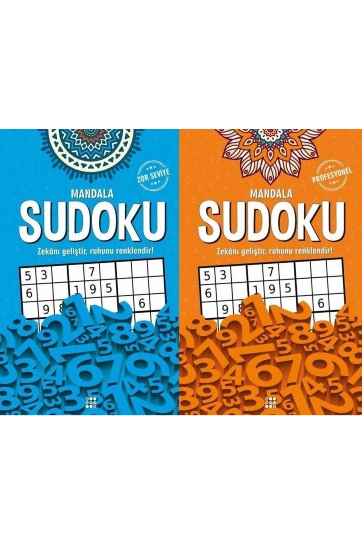 Mandala Sudoku Zor Seviye / Profesyonel 2 Kitap Set