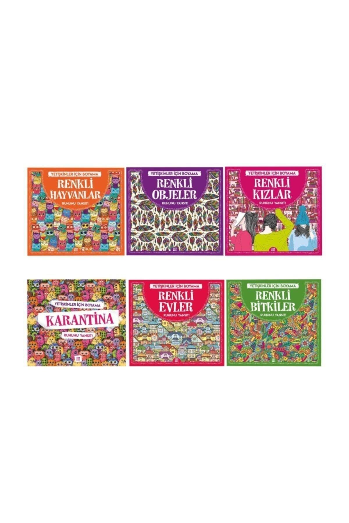 Mandala Yetişkin Boyama 6 Kitap Set