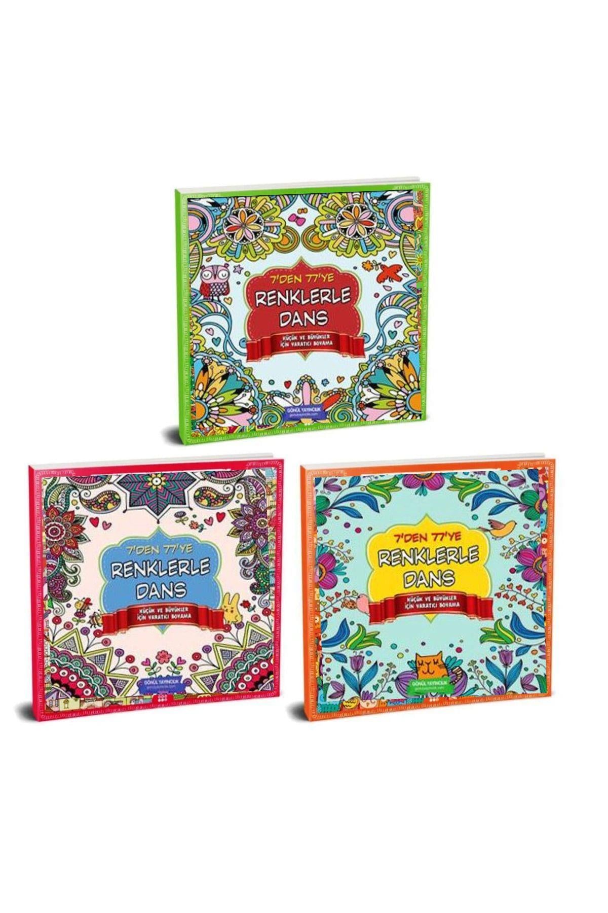 Mandala Yetişkinler Için Boyama Kitabı 3' Lü Set