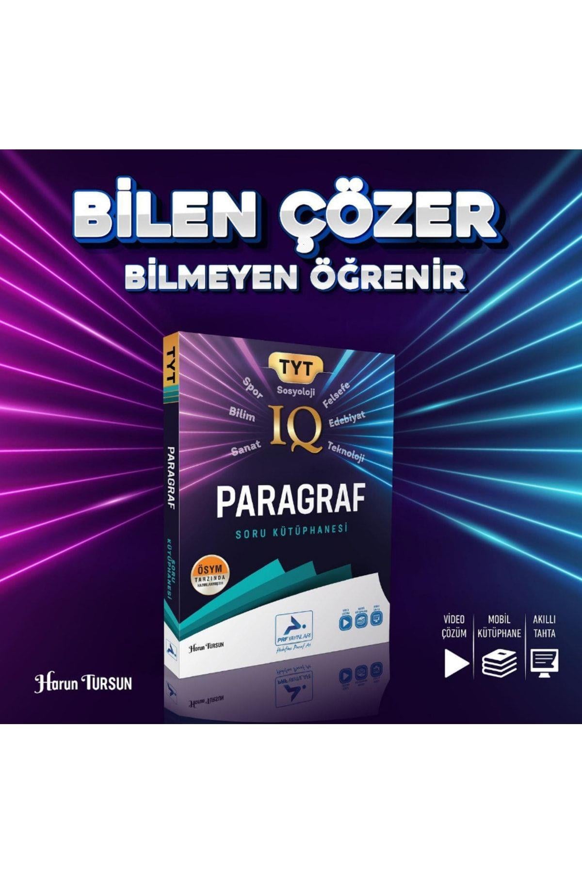 Paraf Yayınları Yks Tyt Iq Paragraf Soru Kütüphanesi' en güncel basım' 335 syf.