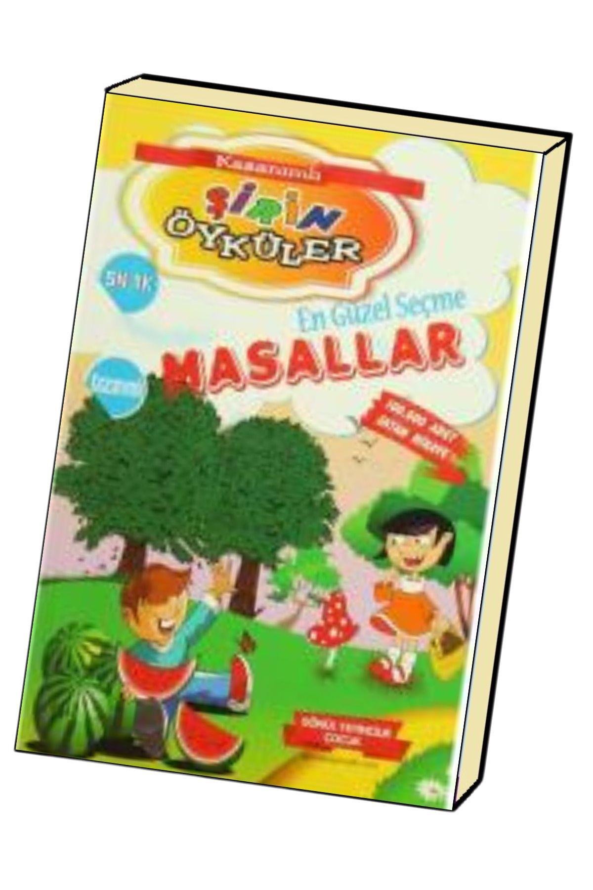 Sevilen Masallar-öykü Gezegeni-afacan Çocuklar-şirin Öyküler-eğlendiren Öğreten Masallar(5 KİTAP)
