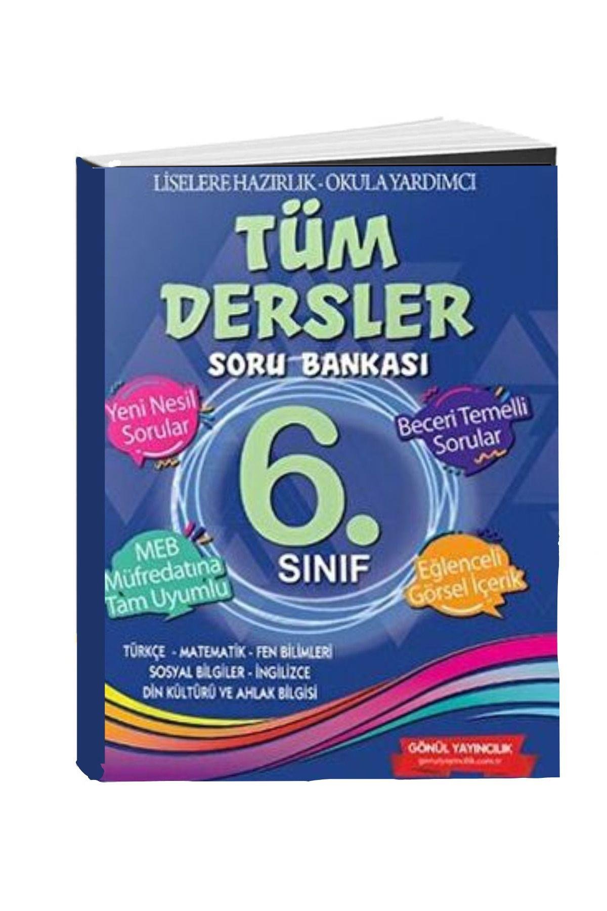 Tüm Dersler 6 Soru Bankası