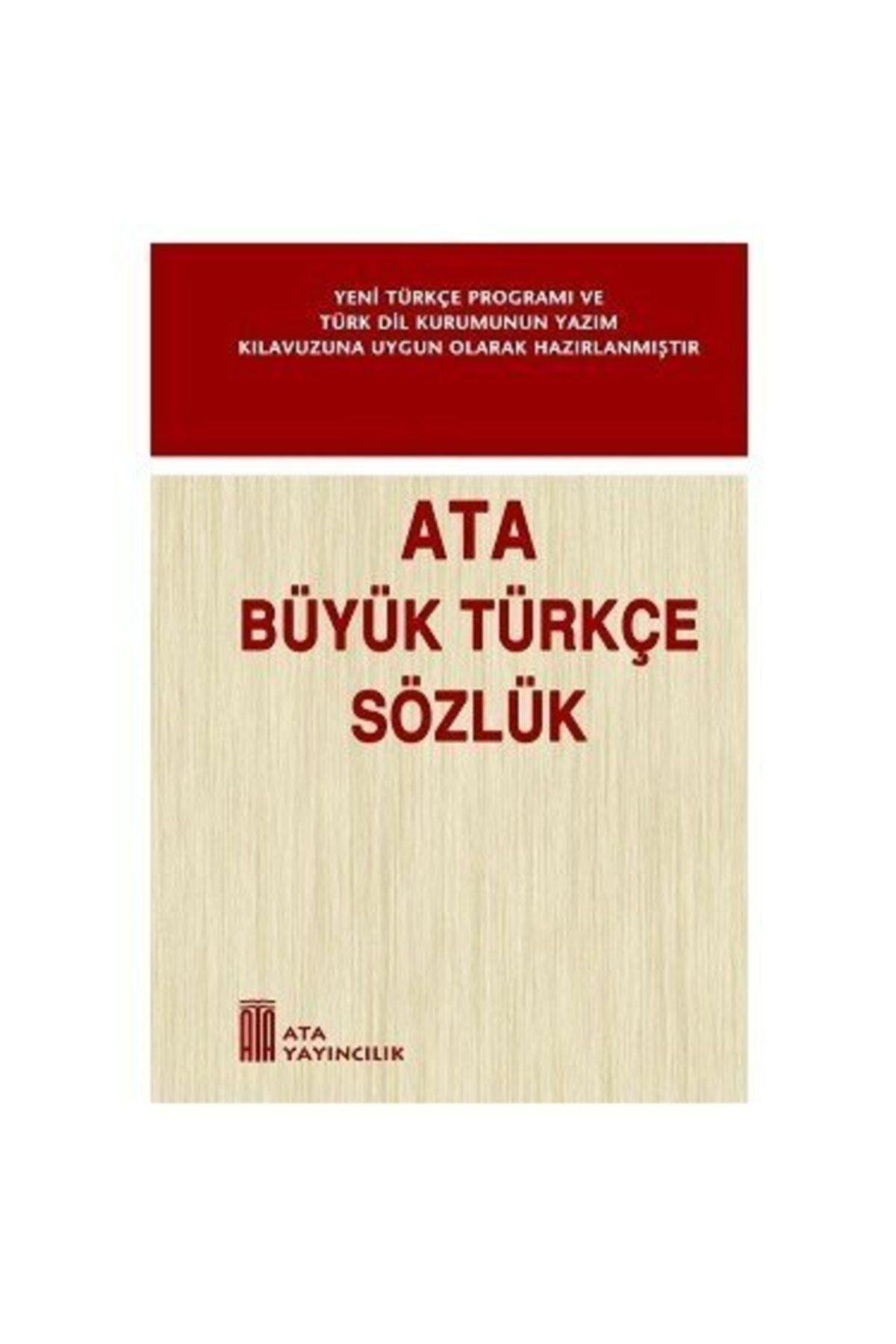 Türkçe Sözlük Ata Yayınları Büyük Sözlük Ciltli