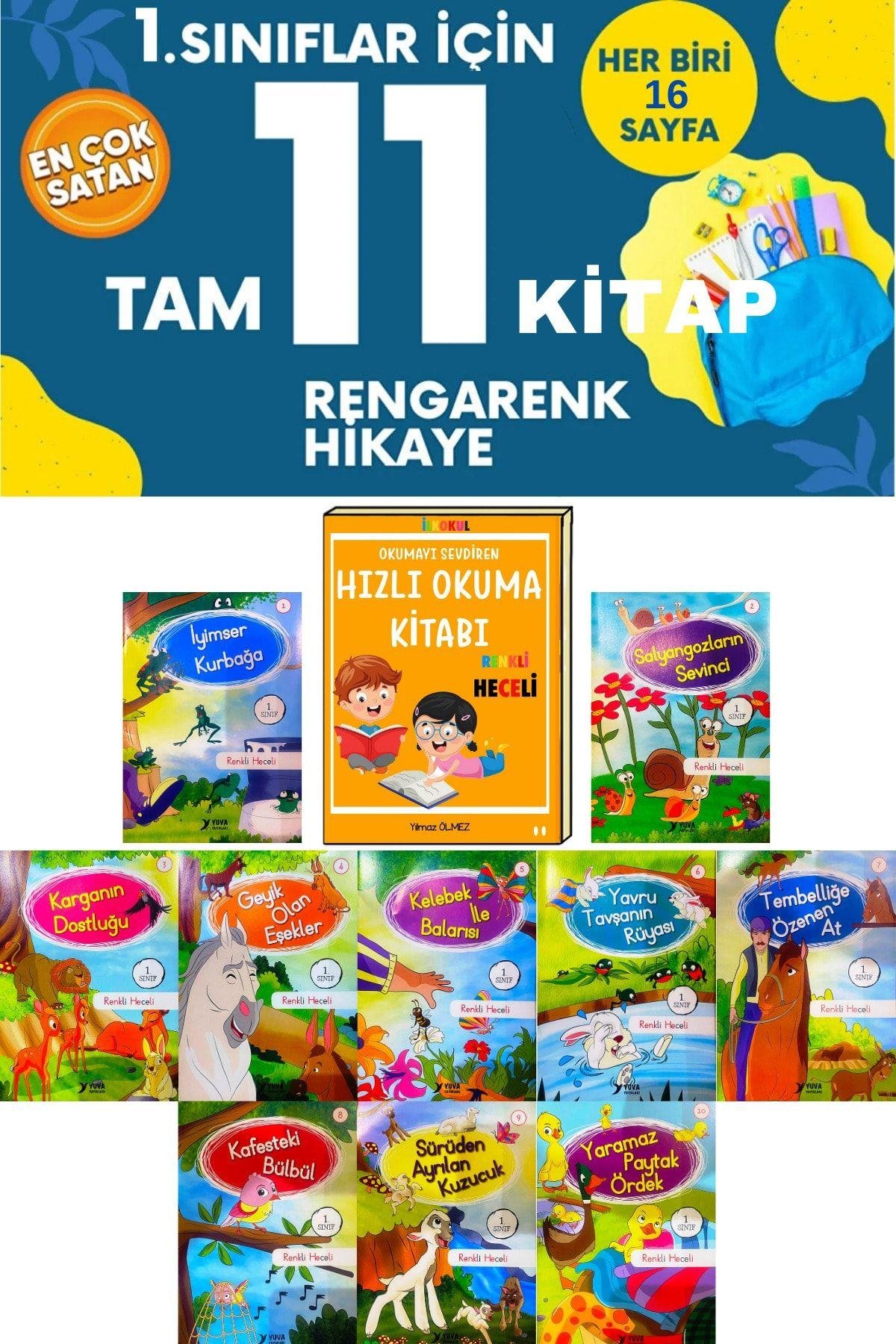 Yuva Yayın 1. Sınıf Hikaye Kitabı Seti 10 Kitap