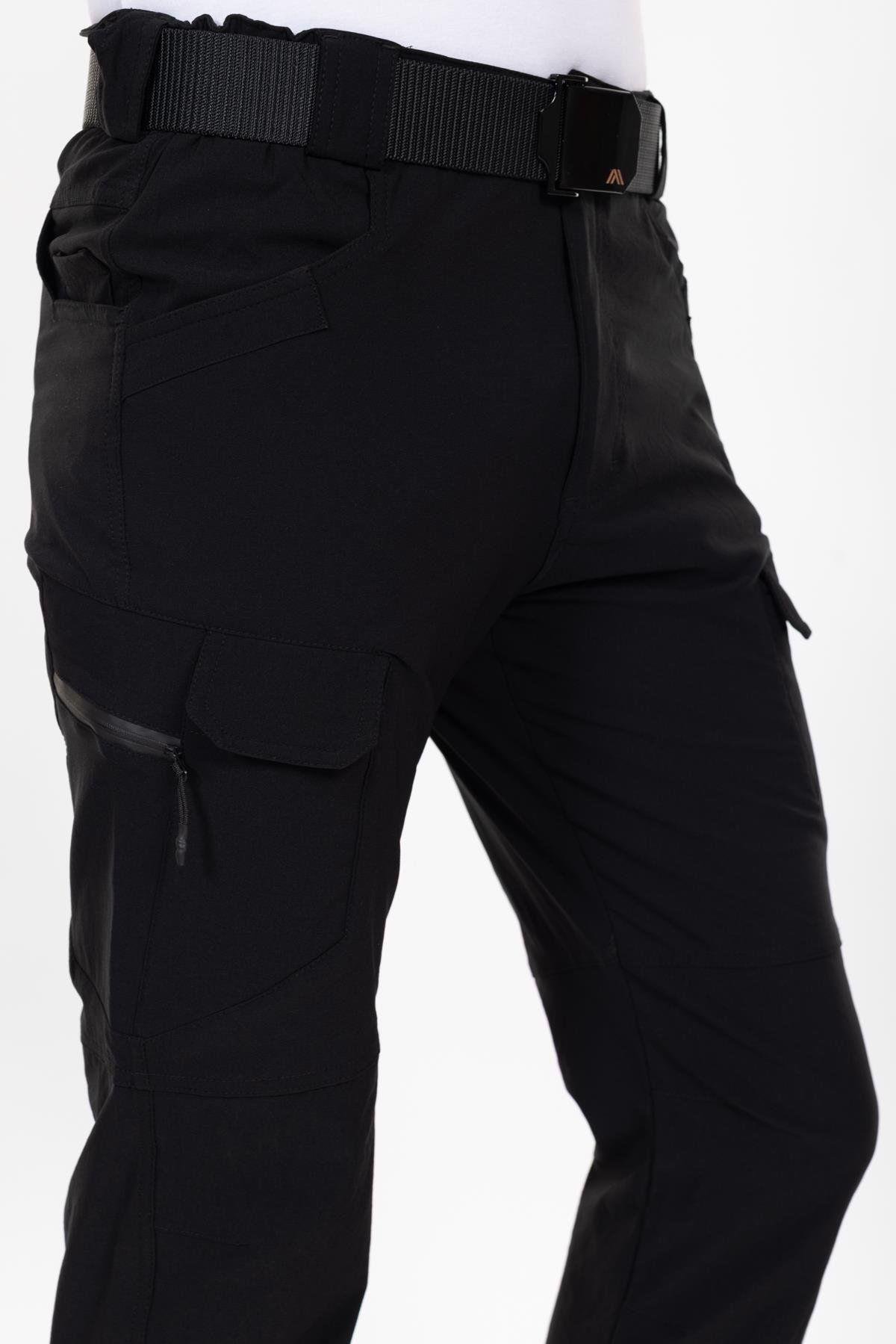 AKN 112 LİKRALI TAKTİK/OUTDOOR PANTOLON SİYAH