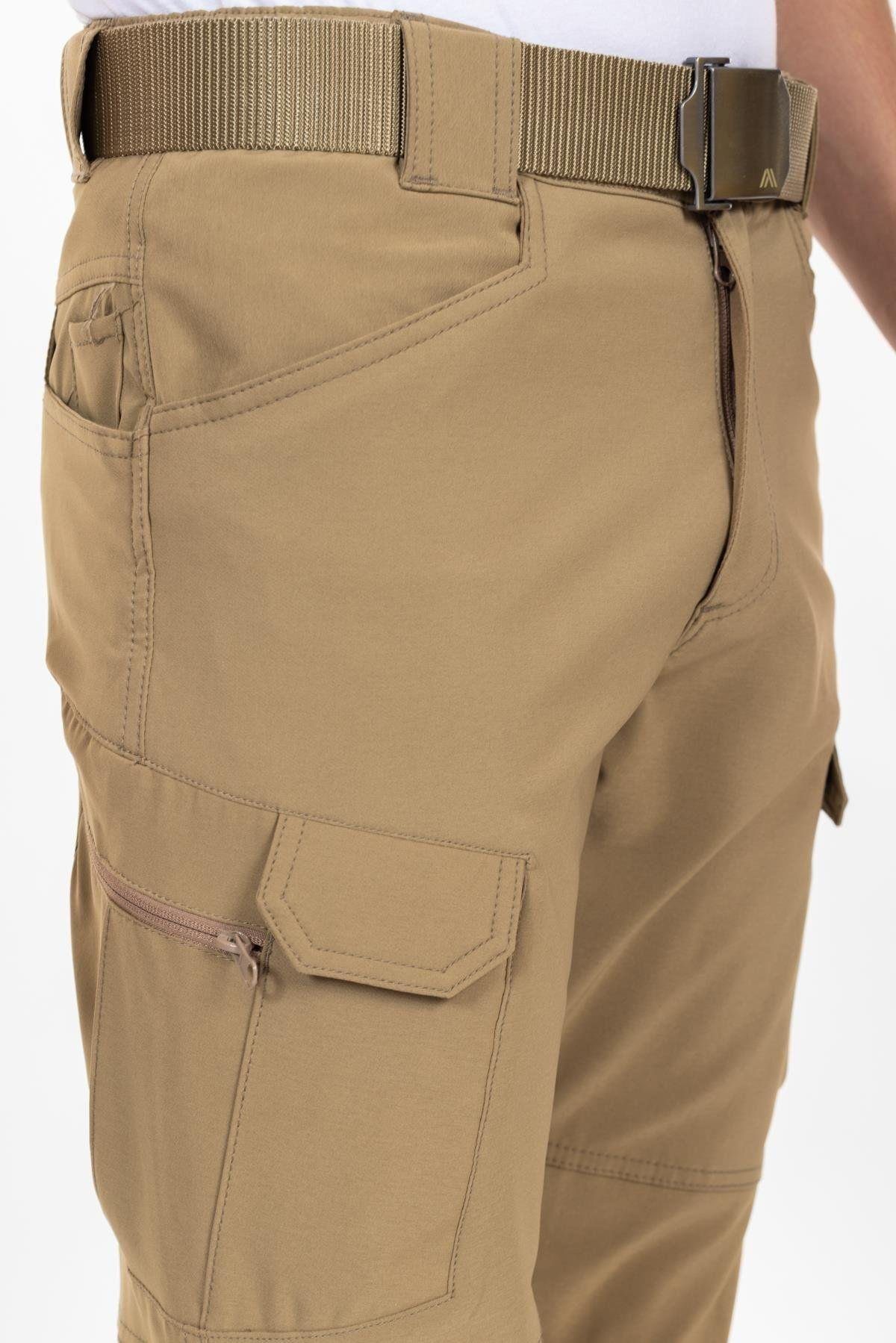 AKN 512 Taktik/Outdoor Bej Pantolon KAMP PANTOLON KORUMA PANTOLON DIŞ MEKAN PANTOLON