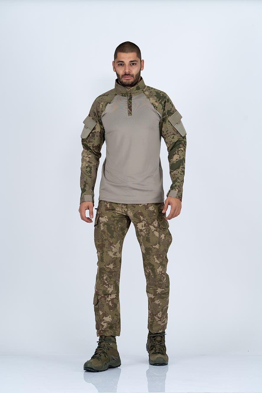 Bikatex Taktik Tişört Operasyon Tişörtü Uzun Kol T-Shirt - 402