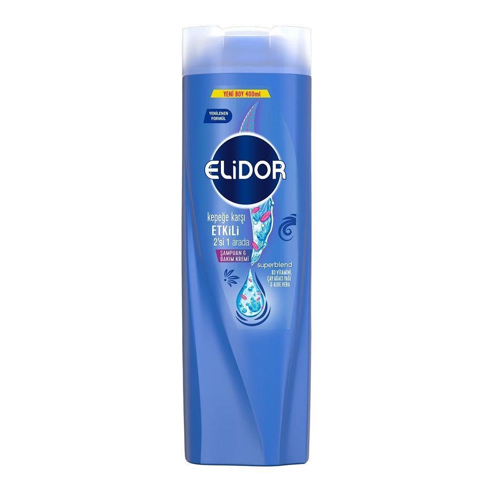 Elidor Kepeğe Karşı Etkili 2in 1 Şampuan 400ml