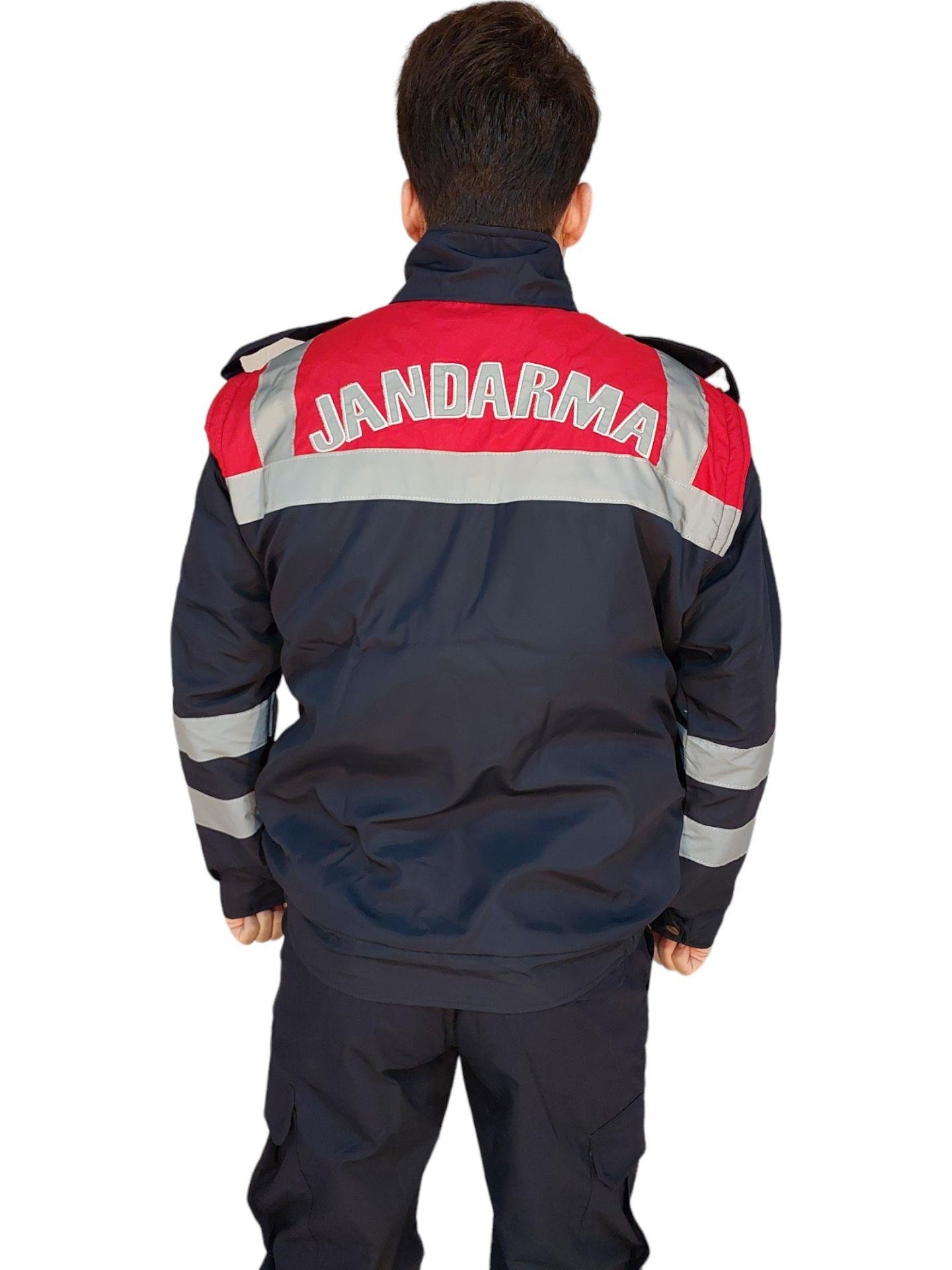 JANDARMA ASAYİŞ KIŞLIK MONT KOLLARI SÖKÜLEBİLİR FERMUARLI