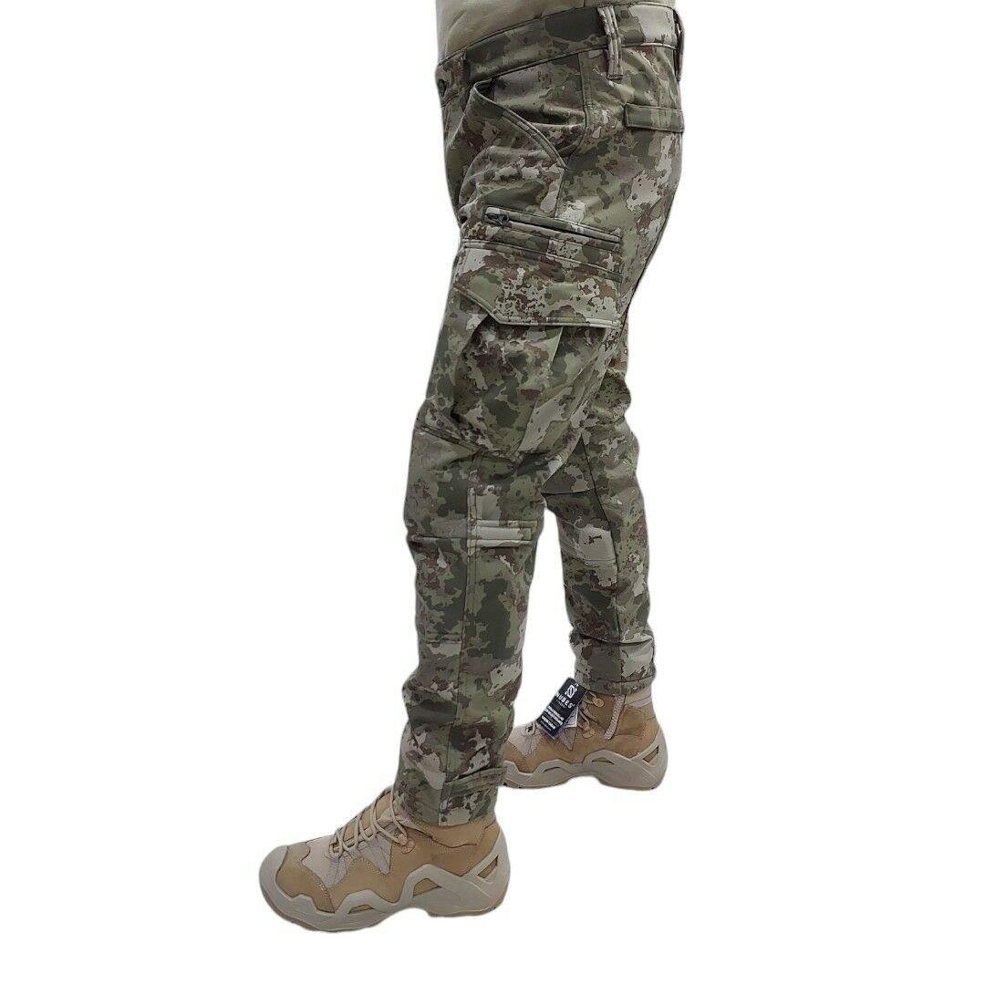 Piyade komando tactikal softshell pantolon yağmur soğuk geçirmez