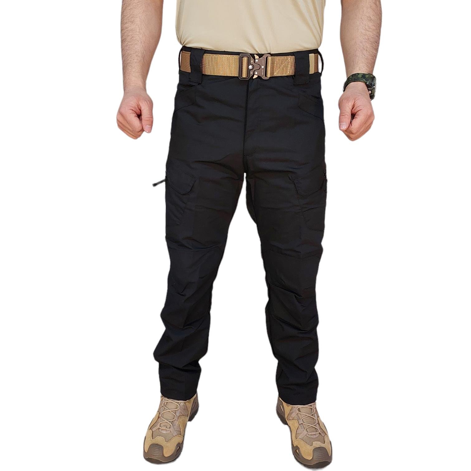 Tactical taktik outdoor  pantolon ripstop çok cepli kargo pantolonu  siyah