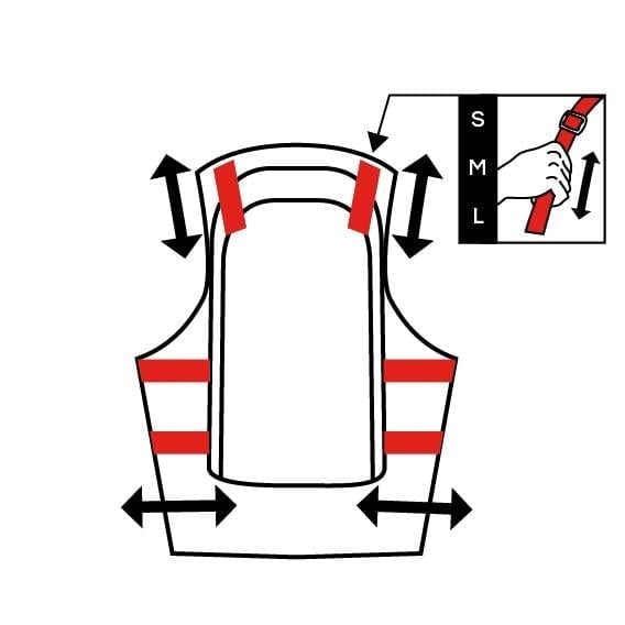 ARVA AIRBAG RIDE VEST 15+ Çanta