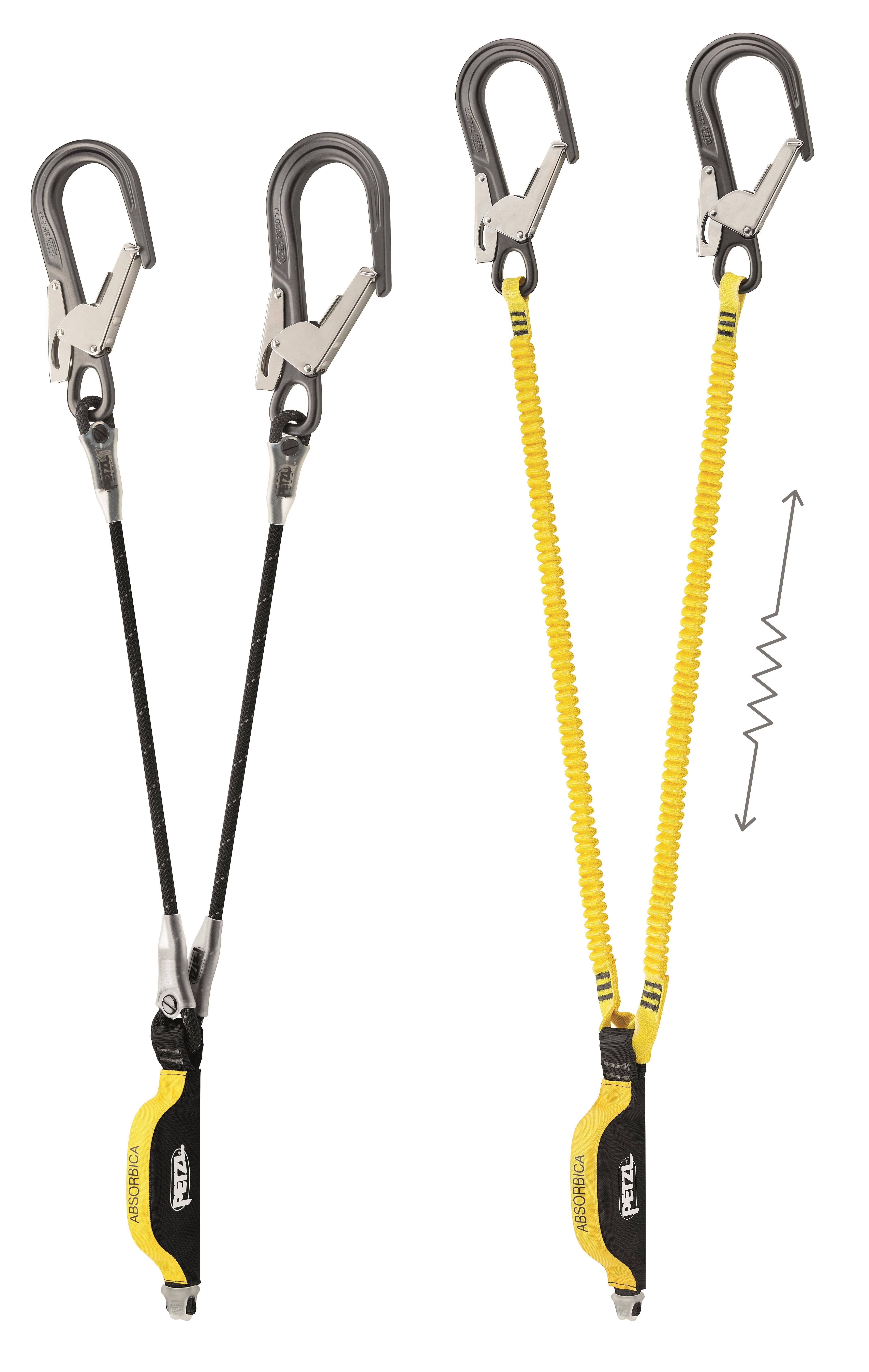 PETZL ABSORBICA-Y MGO Lanyard - Avrupa Versiyonu