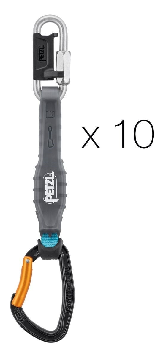 PETZL DJINN STEEL AXESS Express Set (10'lu Paket)