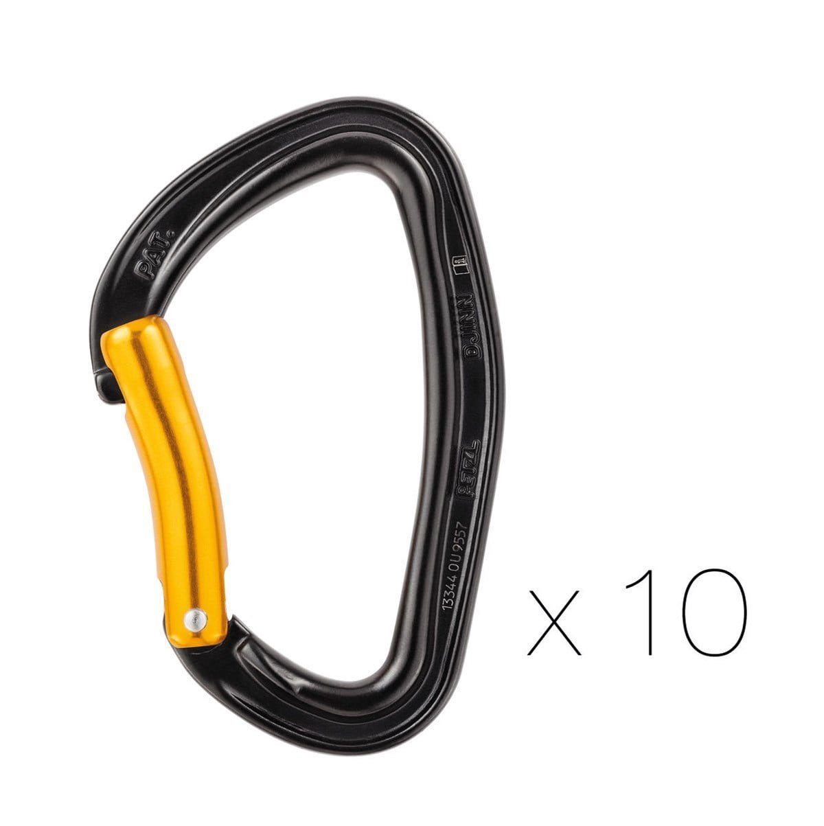 PETZL DJINN STEEL Çelik Karabina (10'lu paket)