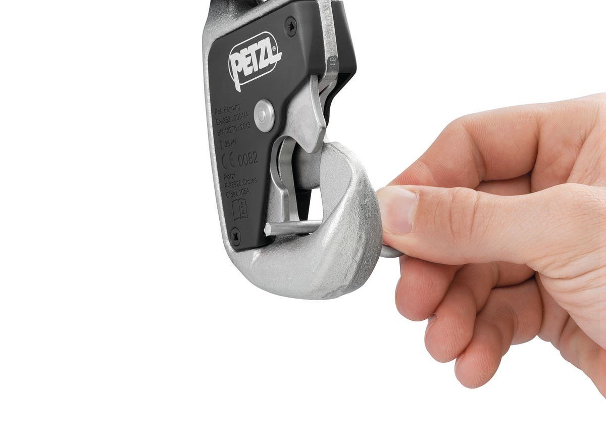 PETZL EASYTOP Paslanmaz Çelik Karabina