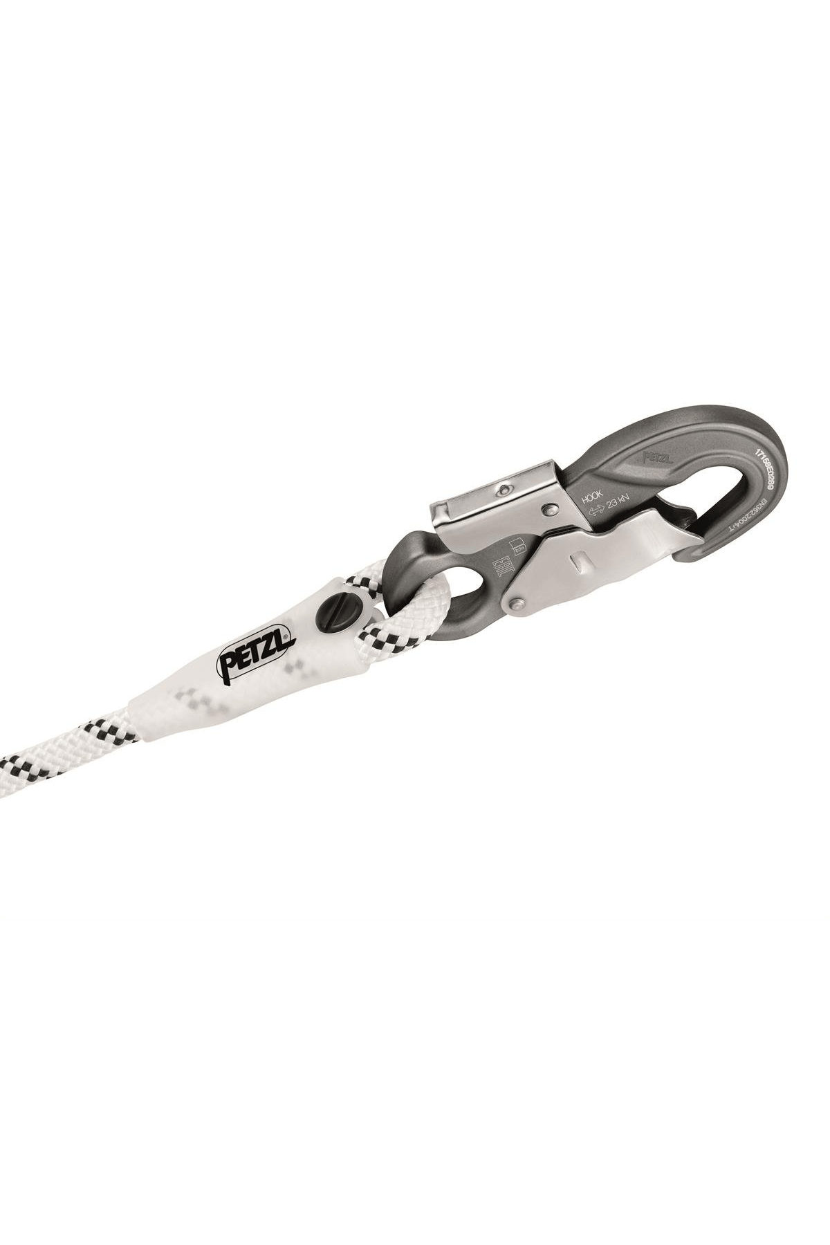 PETZL GRILLON HOOK Konumlanma Lanyardı - Avrupa Versiyonu