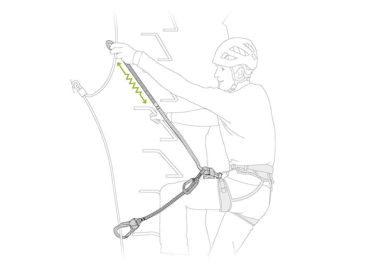PETZL SCORPIO EASHOOK Lanyard