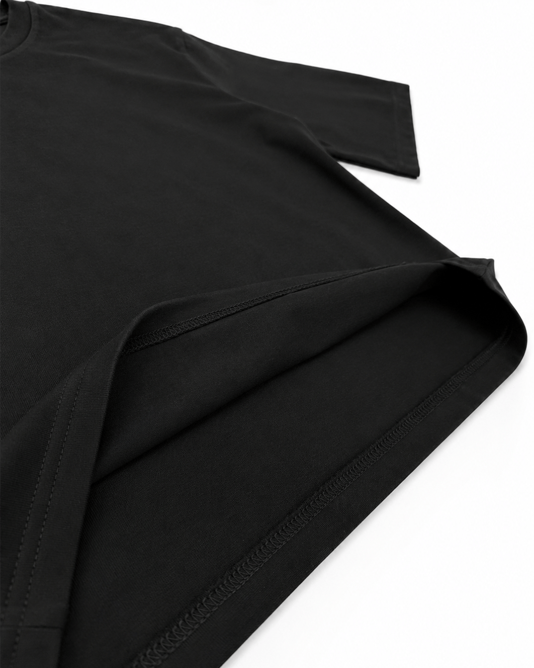 T-shirt Boxy fit “RED BASİC” - Black