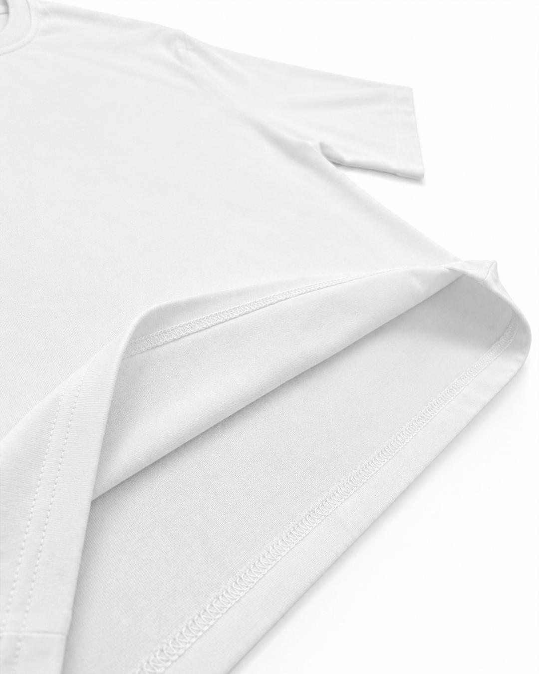 T-shirt Boxy fit “RED BASİC” - White