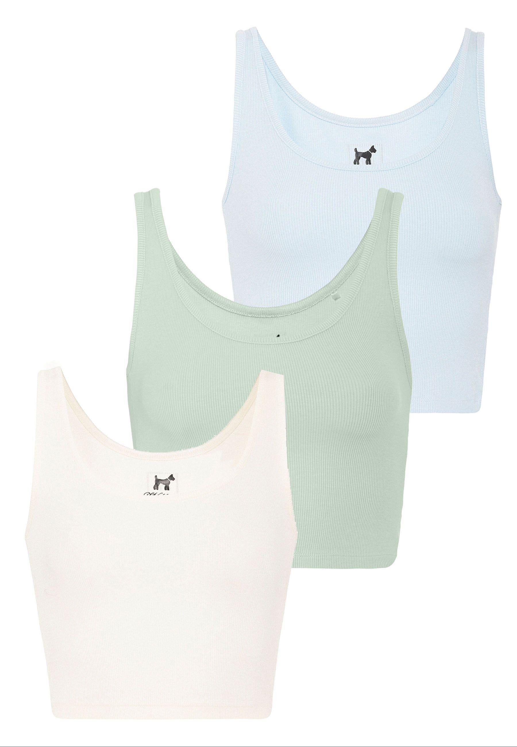 Alyce Kadın Slim Fit Basic 3'lü Atlet