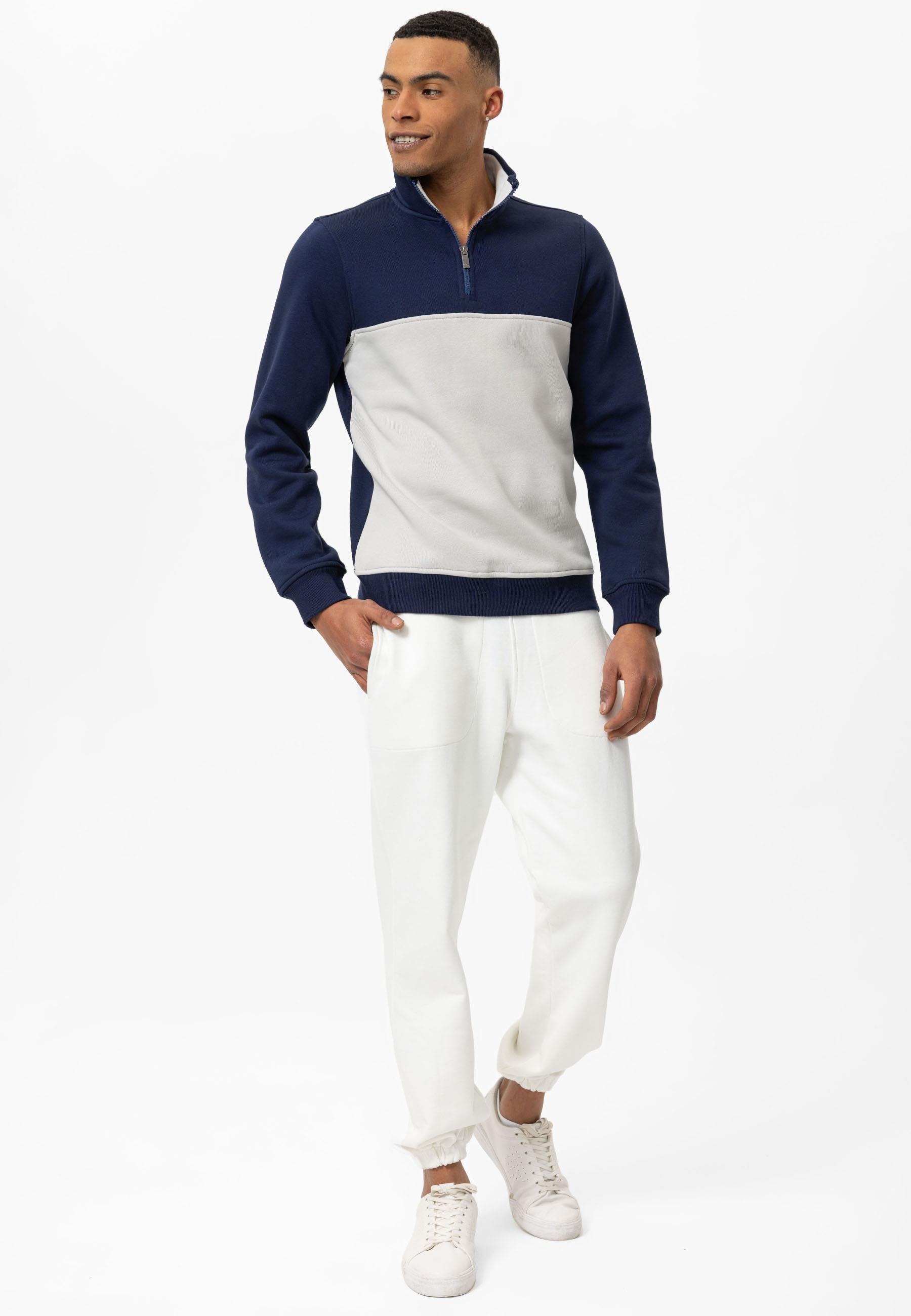 Bram Erkek Yarım Fermuarlı Sweatshirt