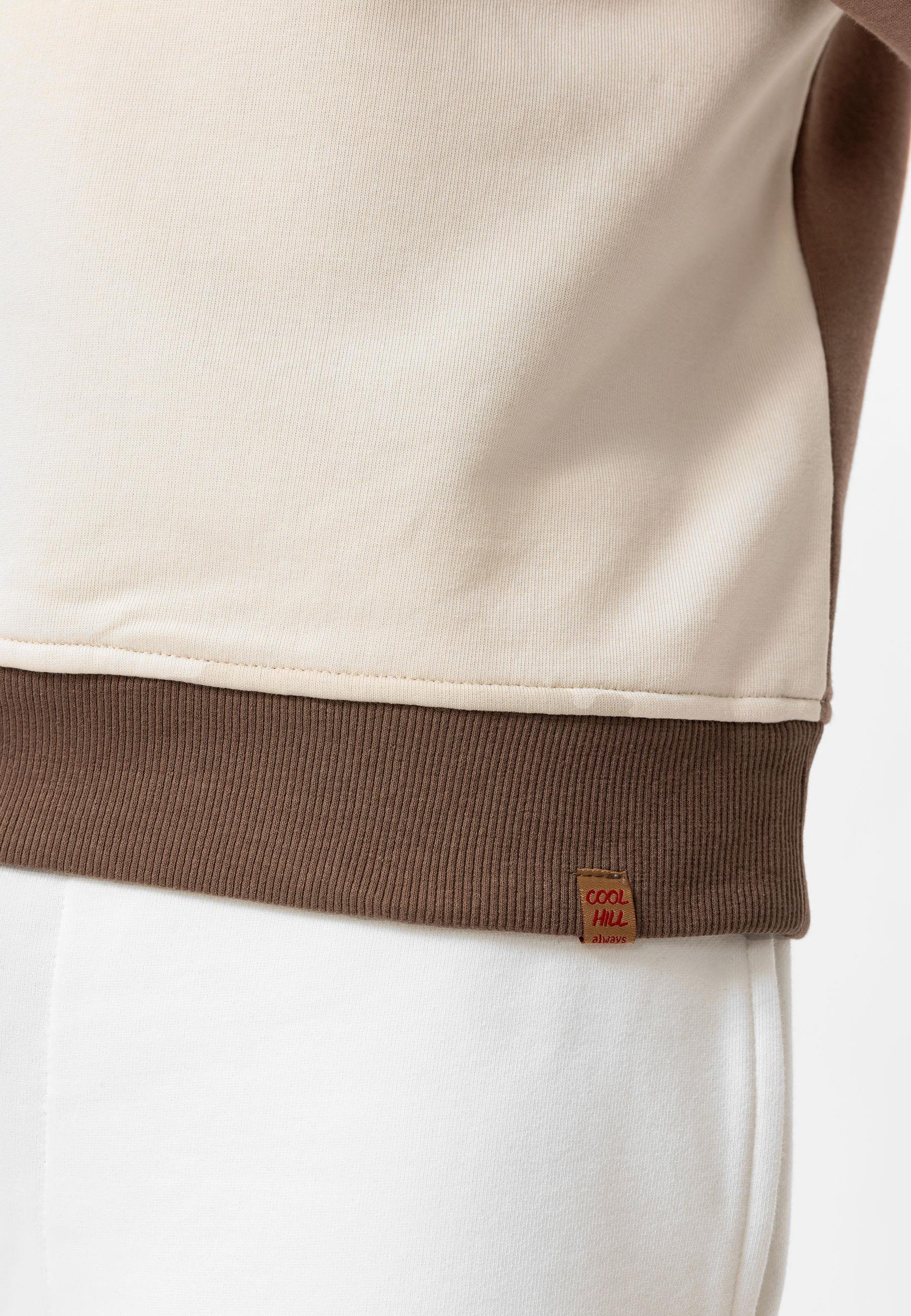 Bram Erkek Yarım Fermuarlı Sweatshirt