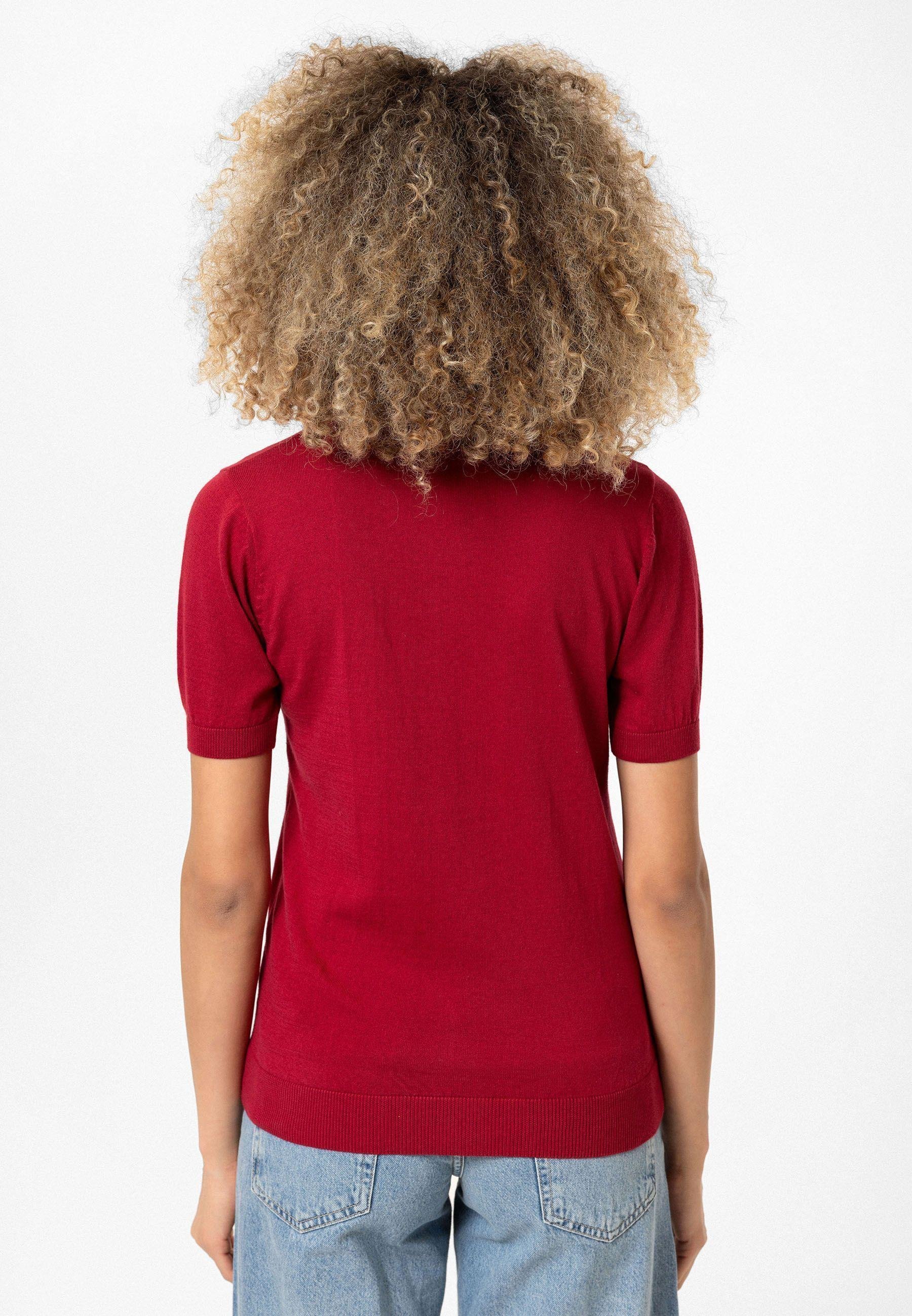 Celina Kadın Polo Yaka Triko T-Shirt