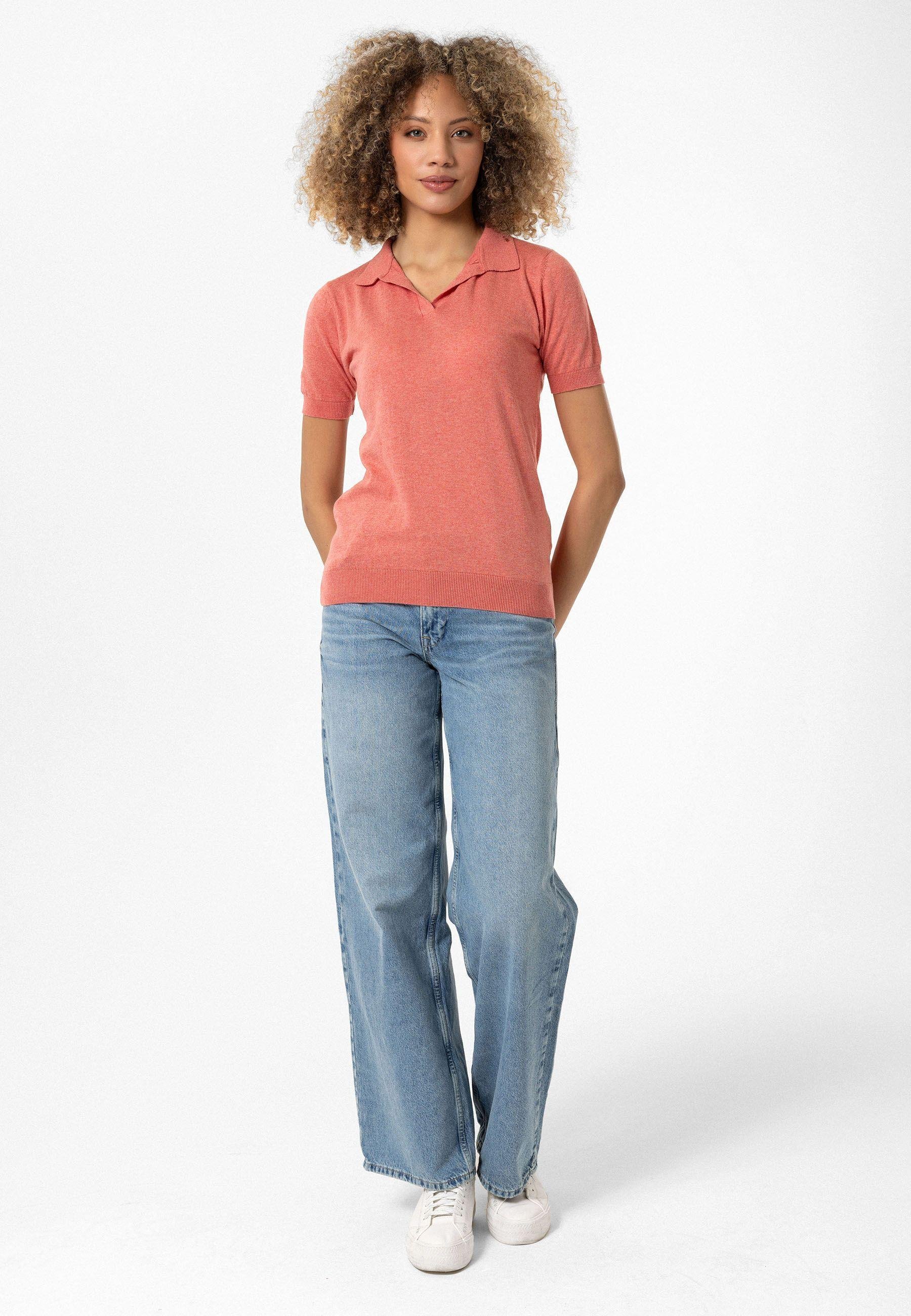 Celina Kadın Polo Yaka Triko T-Shirt