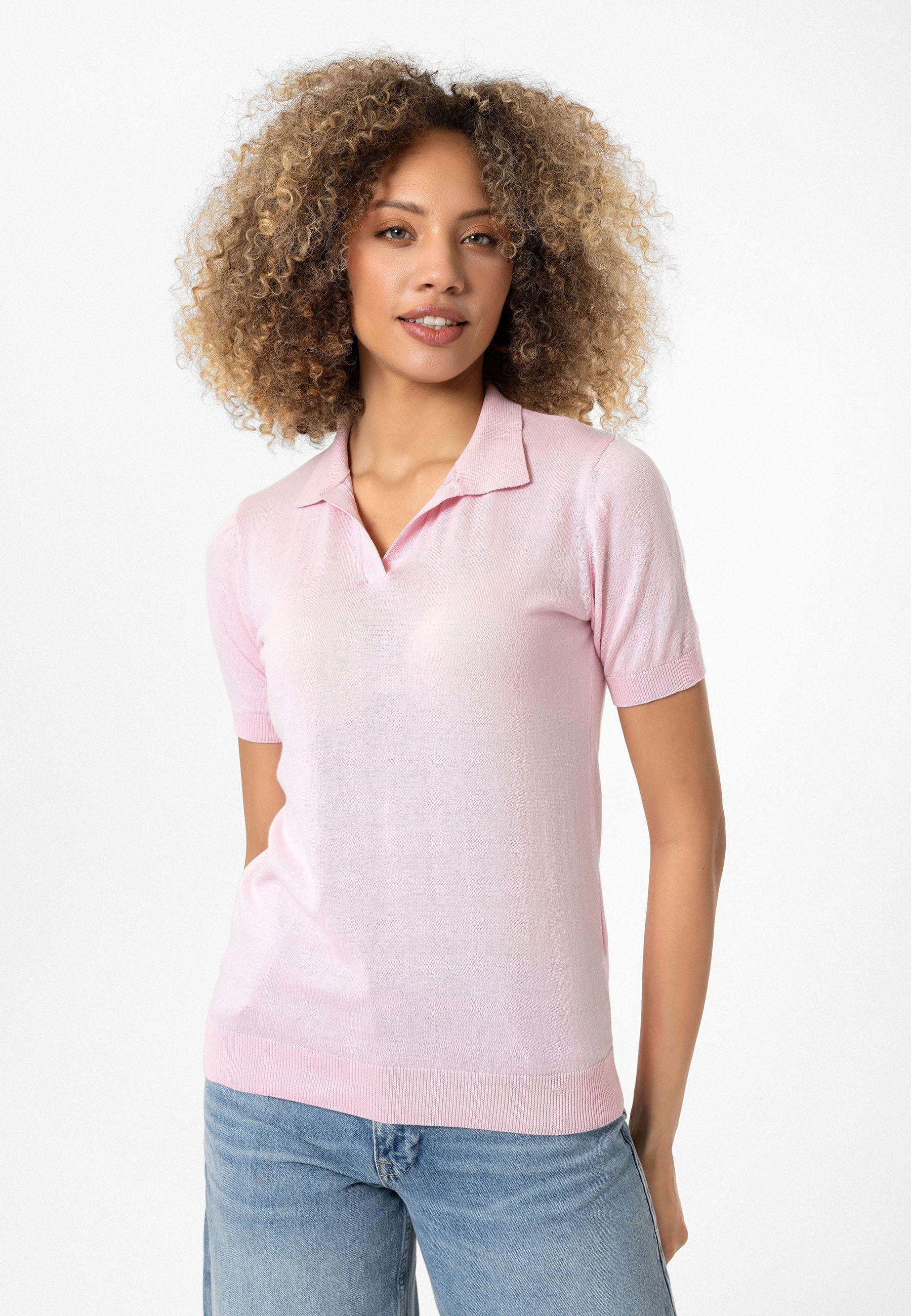 Celina Kadın Polo Yaka Triko T-Shirt